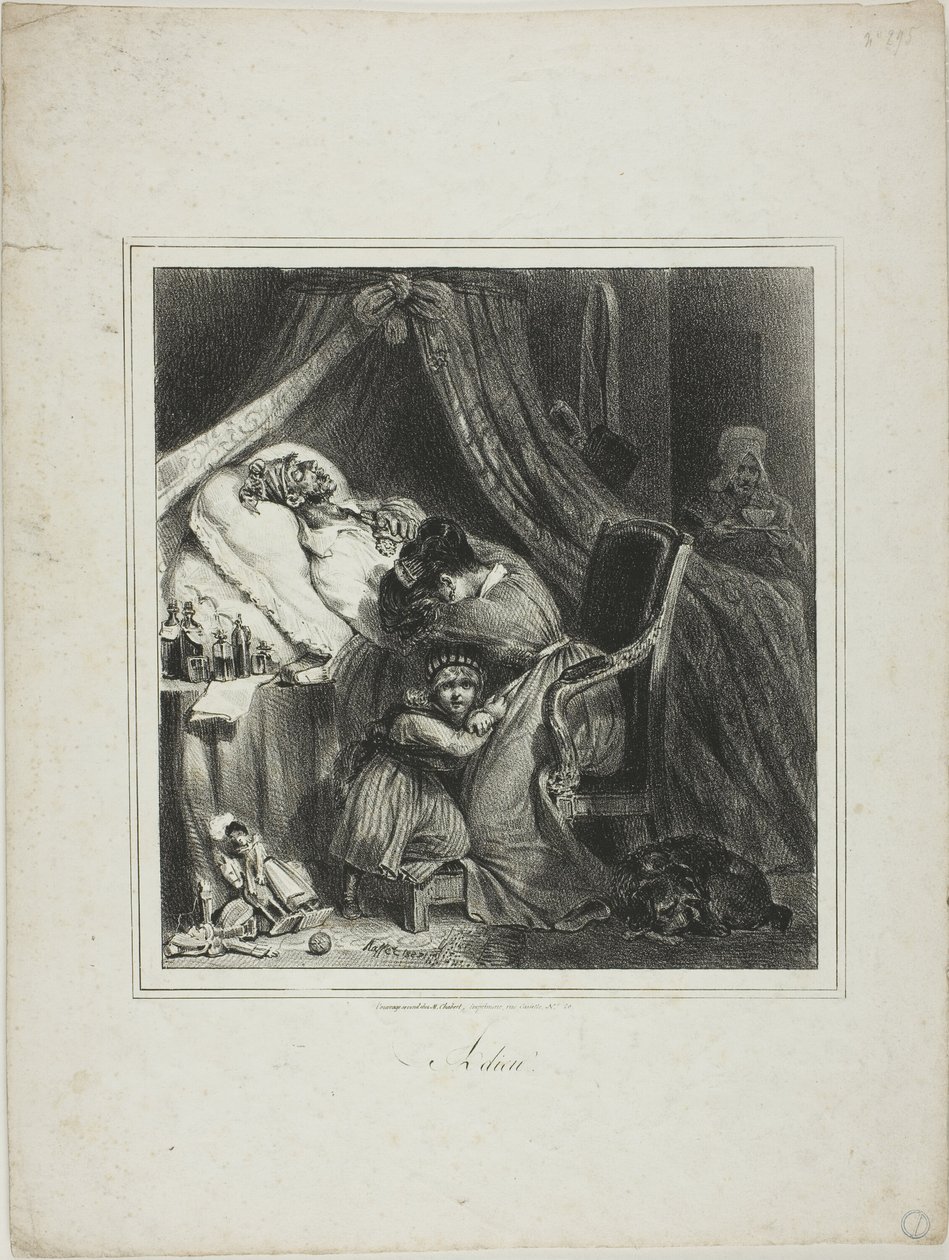 Sbohem od Denis-Auguste-Marie Raffet