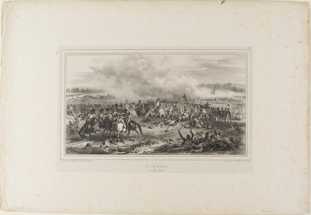 Lutzen, 2. května 1813 od Denis Auguste Marie Raffet