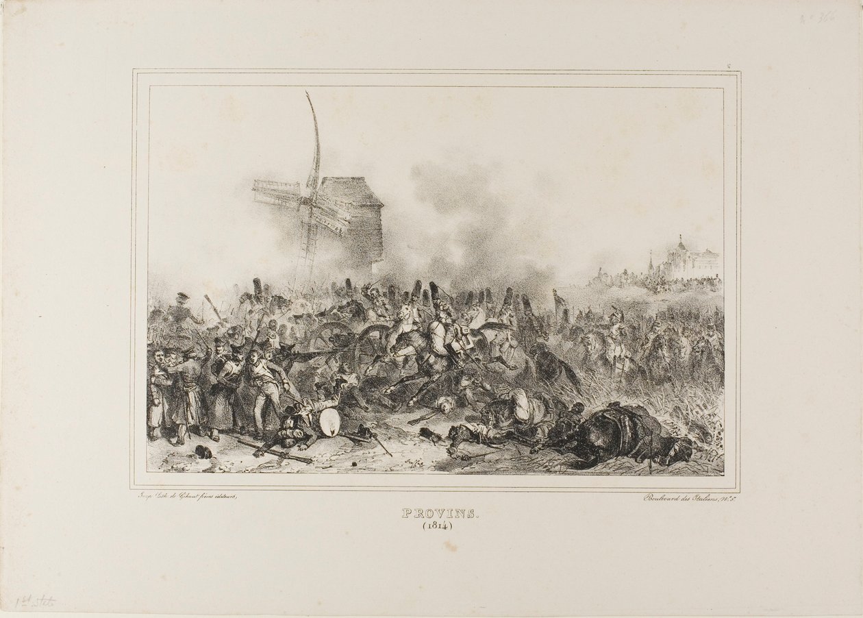 Provincie 1814 od Denis Auguste Marie Raffet