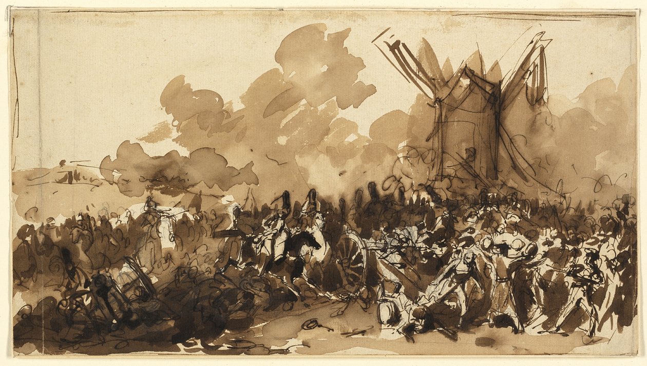 Studie od Denis Auguste Marie Raffet