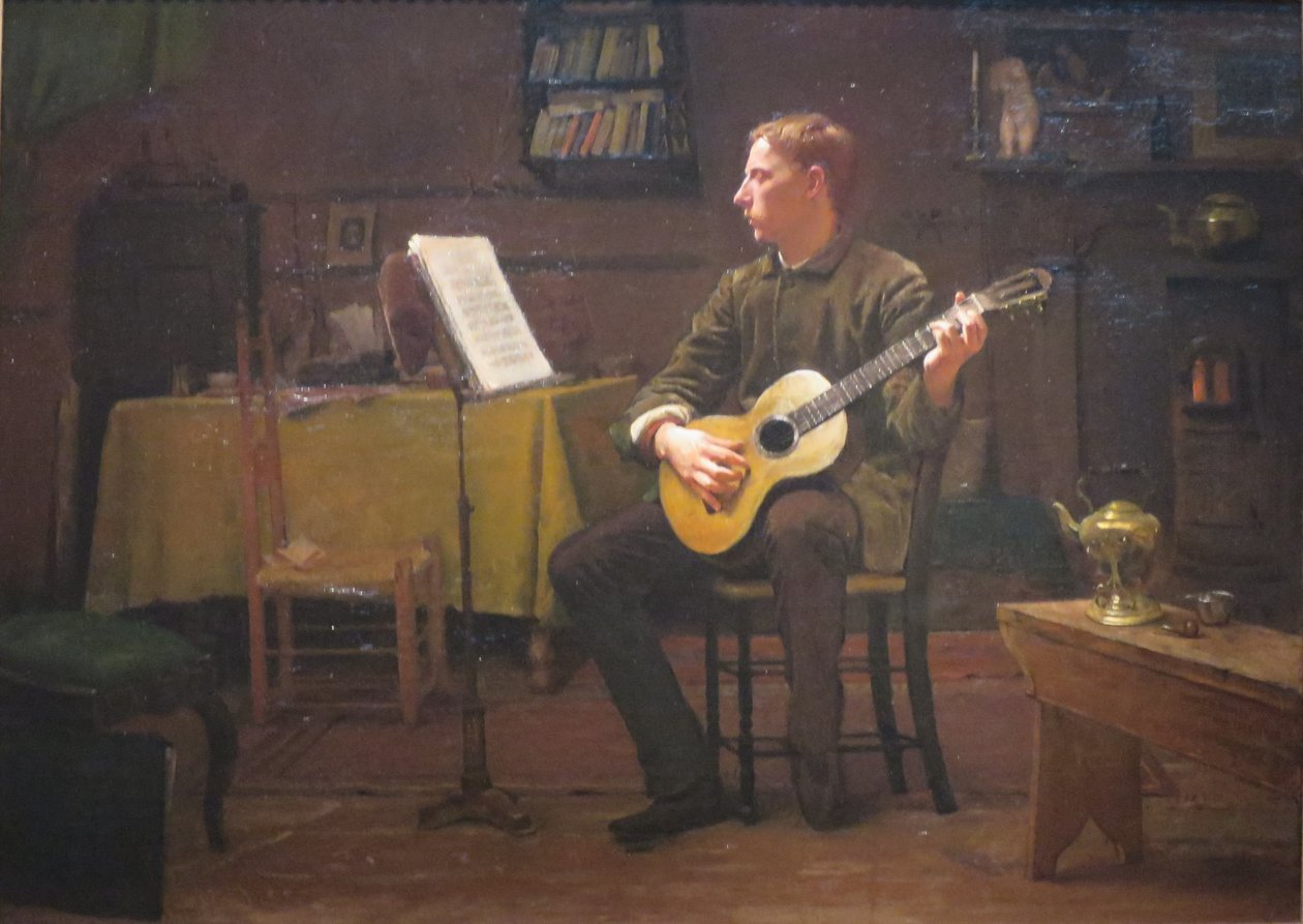 Bohemian by Dennis Miller Bunker, 1885 od Dennis Miller Bunker