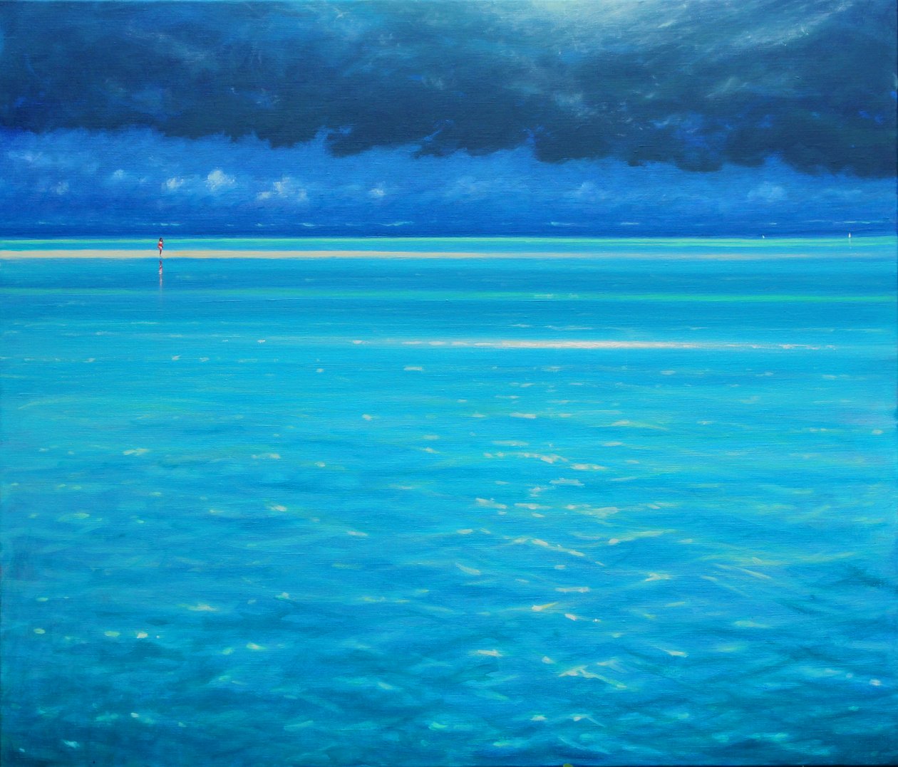 Dreams Of Paradise, 2020 (olej na plátně) od Derek Hare