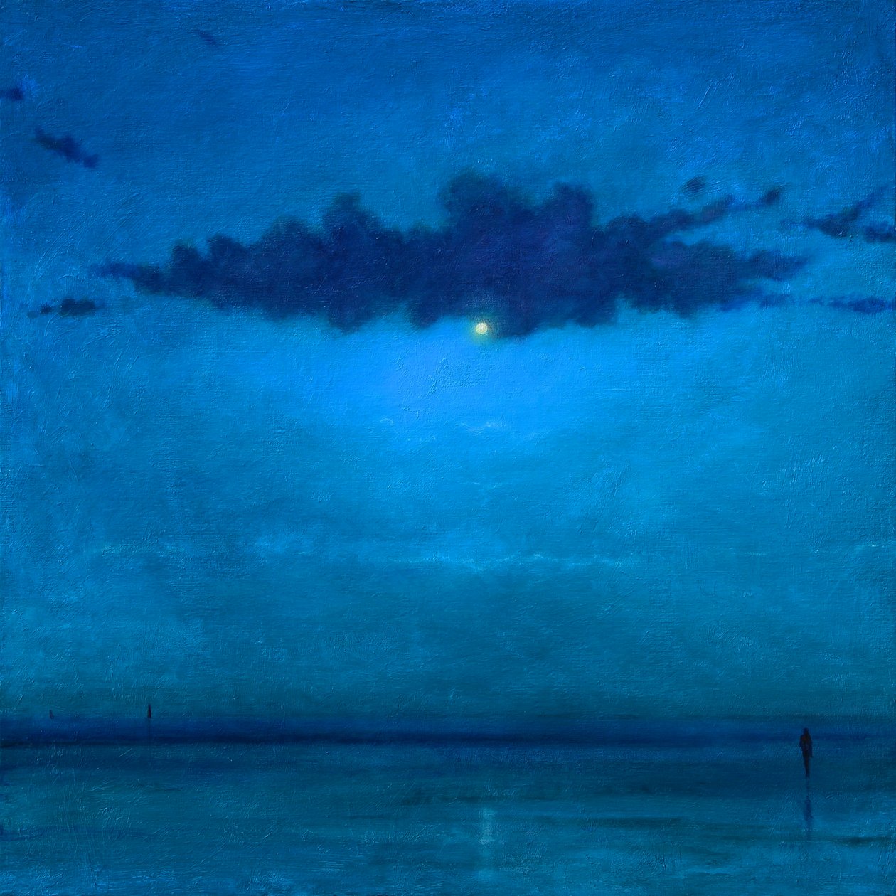 The Illusion Of Calm, 2022 (olej na plátně) od Derek Hare