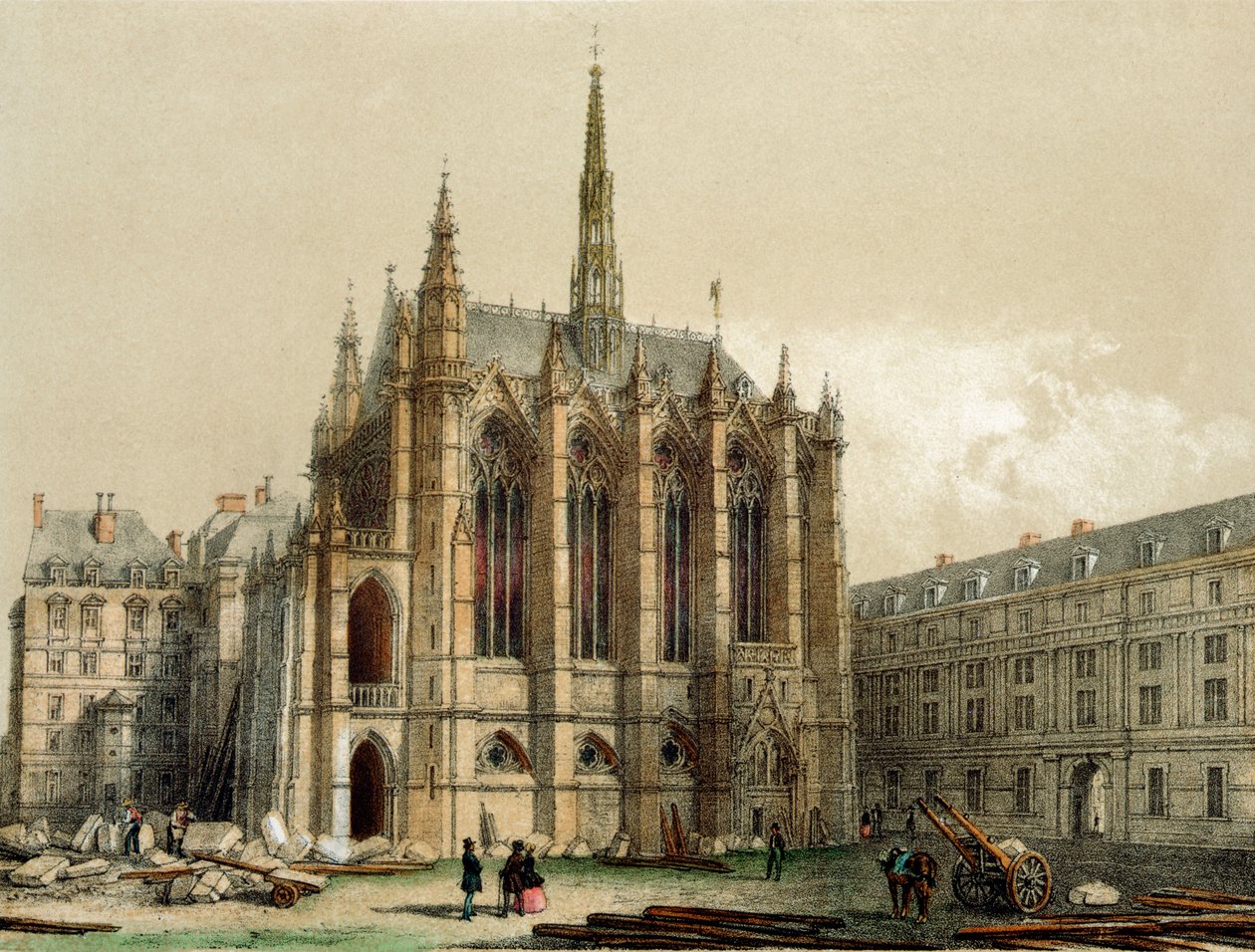 Sainte Chapelle, Paříž od Deroy