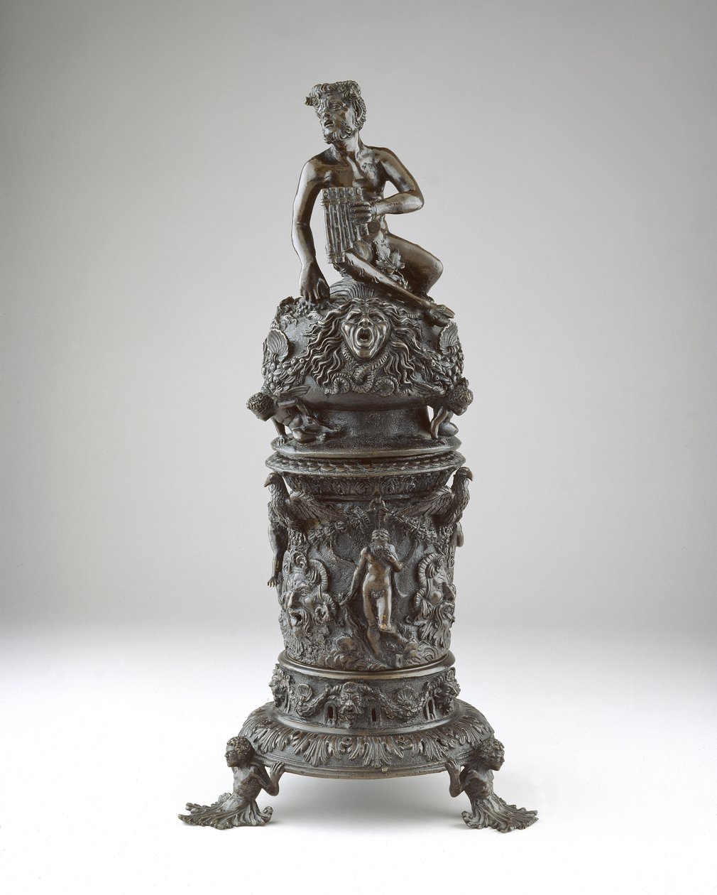 Parfémový hořák, cca 1530-40 (bronz) od Desiderio da Firenze