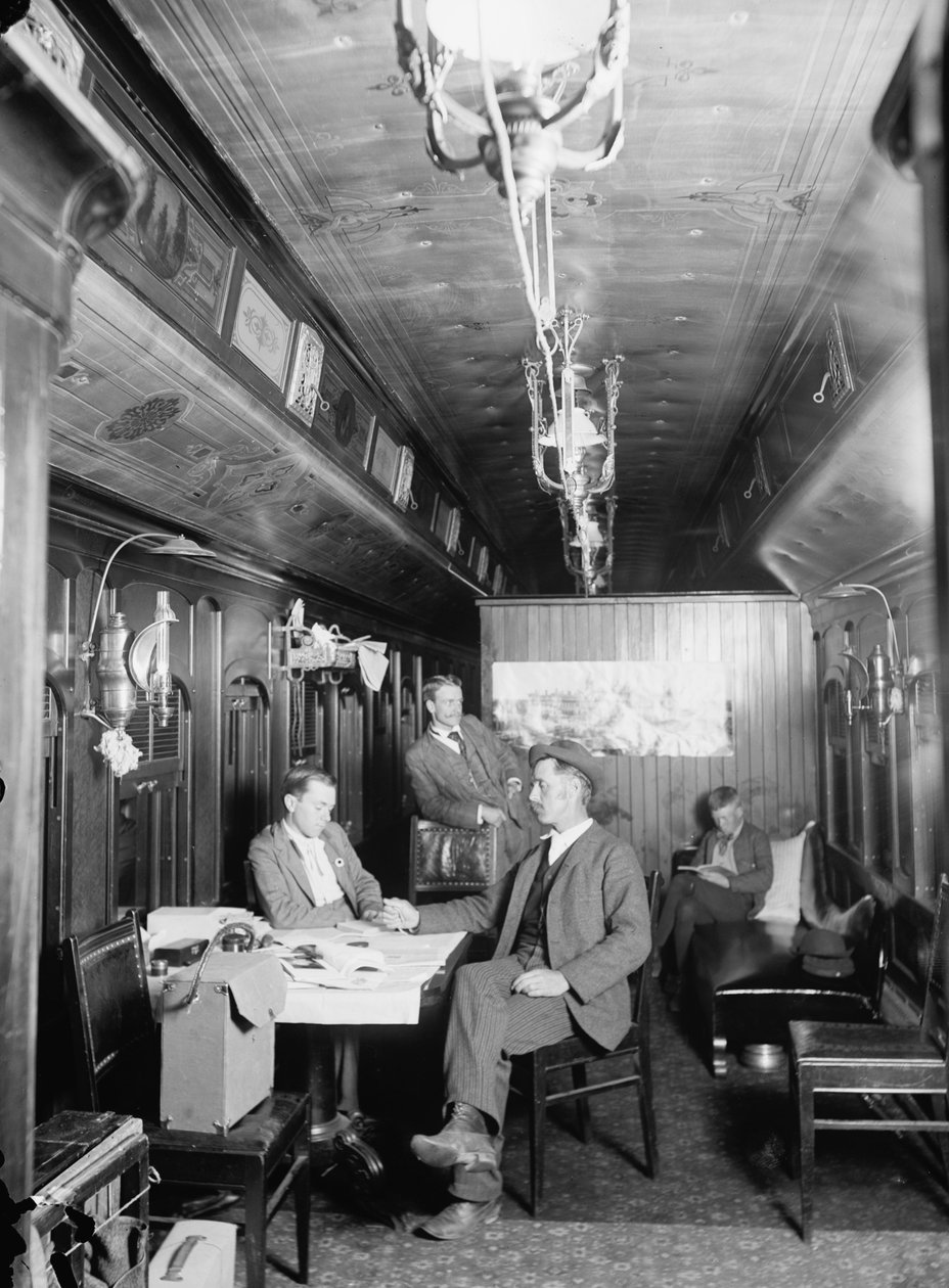 Fotografický vůz New York Central Railway (Railroad), c.1895-1915 od Detroit Publishing Co.