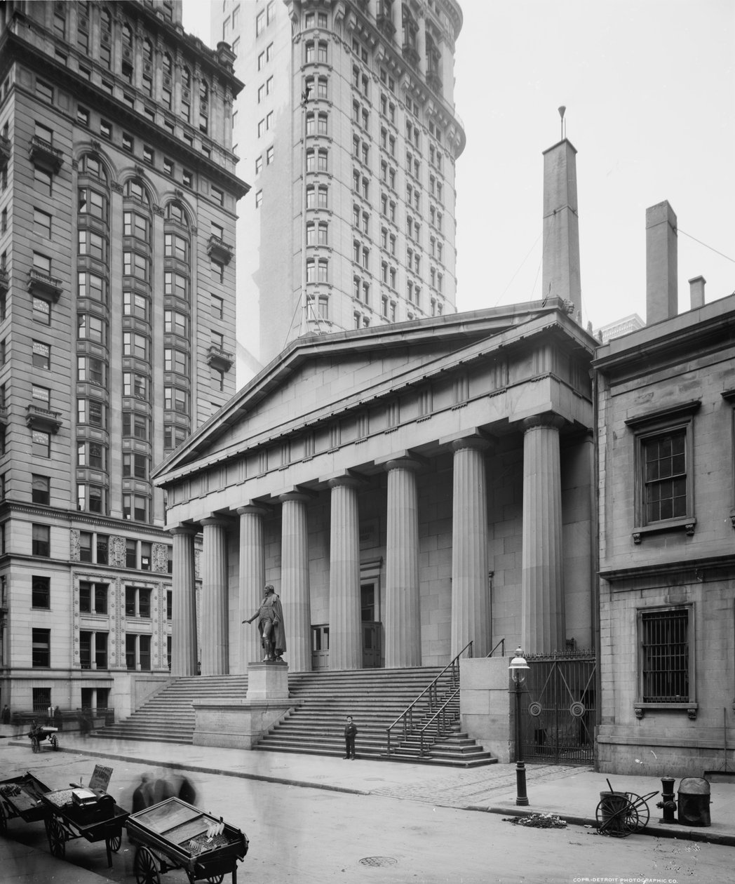Sub Treasury USA, New York, N.Y., kolem roku 1905 od Detroit Publishing Co.