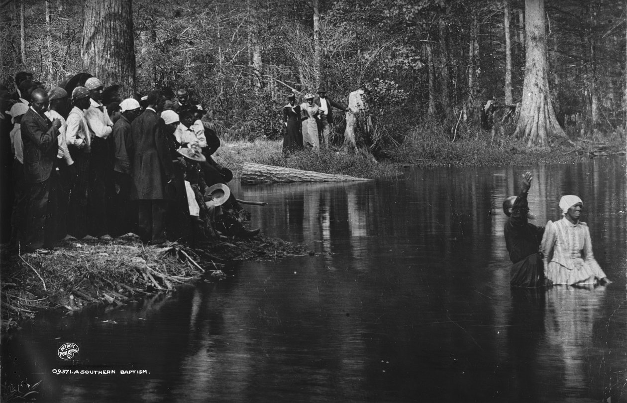 Jižanský křest, Aiken od Detroit Publishing Co.