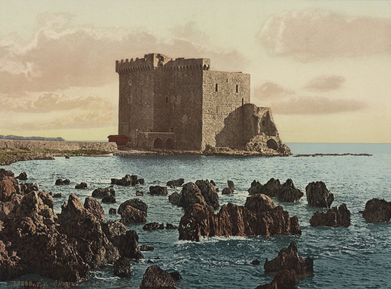 Klášter sv. Honorata v Cannes, kolem roku 1900 od Detroit Publishing Co.
