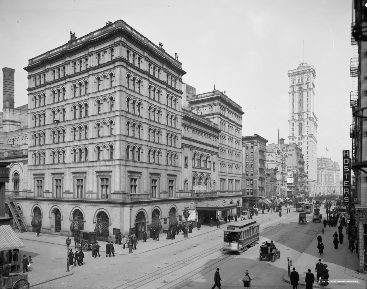 Metropolitní opera, New York City, kolem roku 1905 od Detroit Publishing Co.