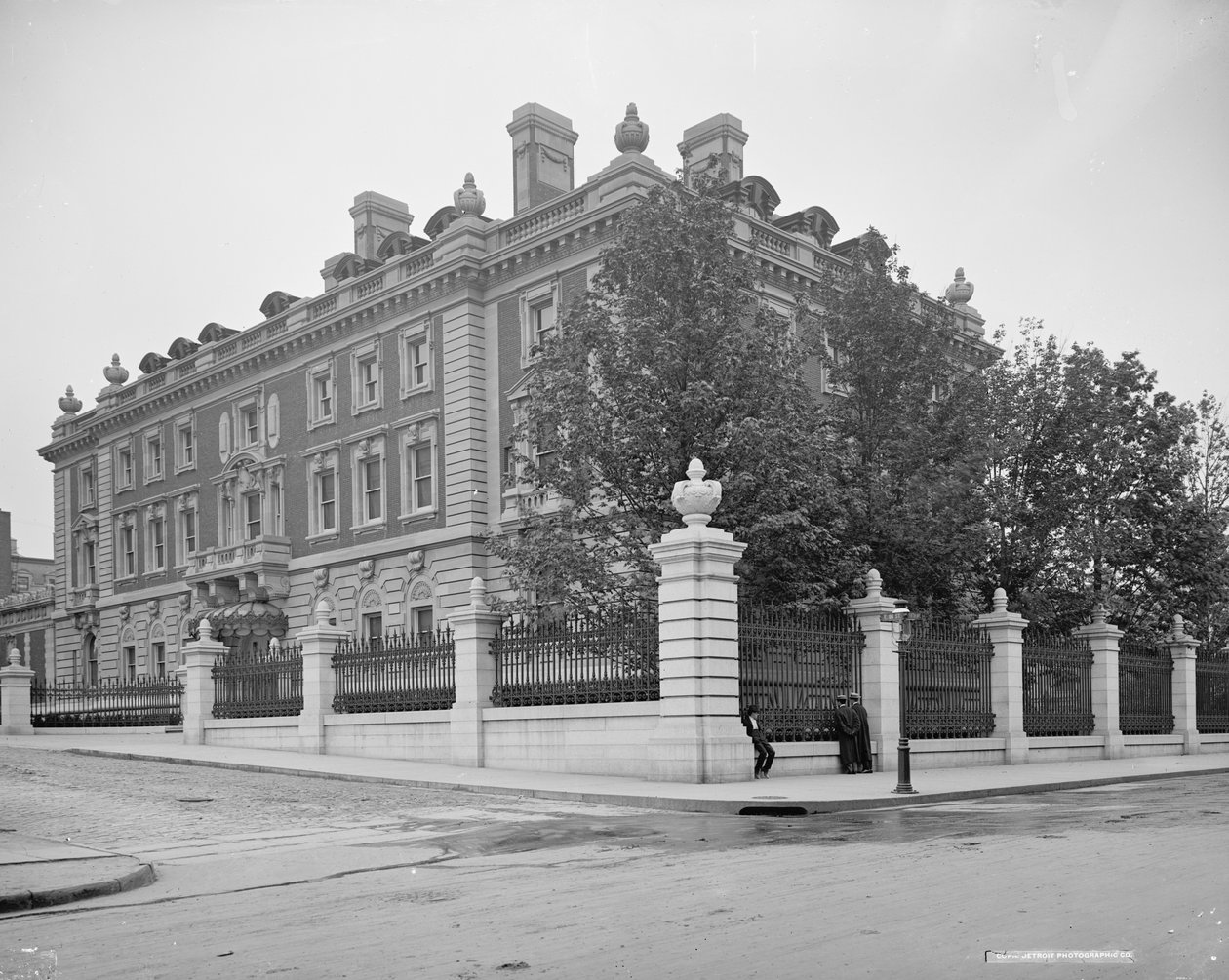 Rezidence Andrew Carnegie, New York, kolem roku 1903 od Detroit Publishing Co.