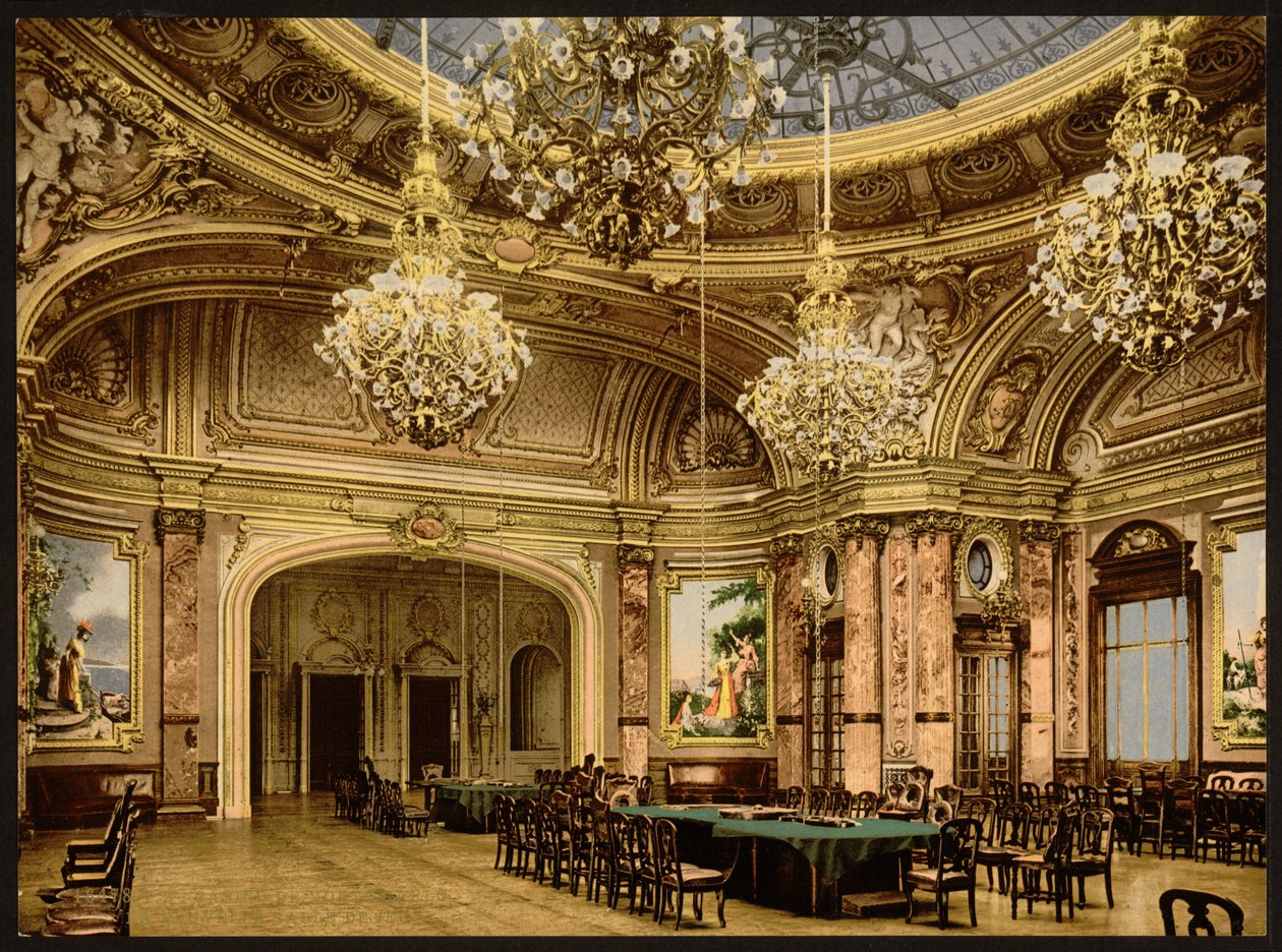 Nová herna, Monte Carlo, Riviera, Monako od Detroit Publishing Co.