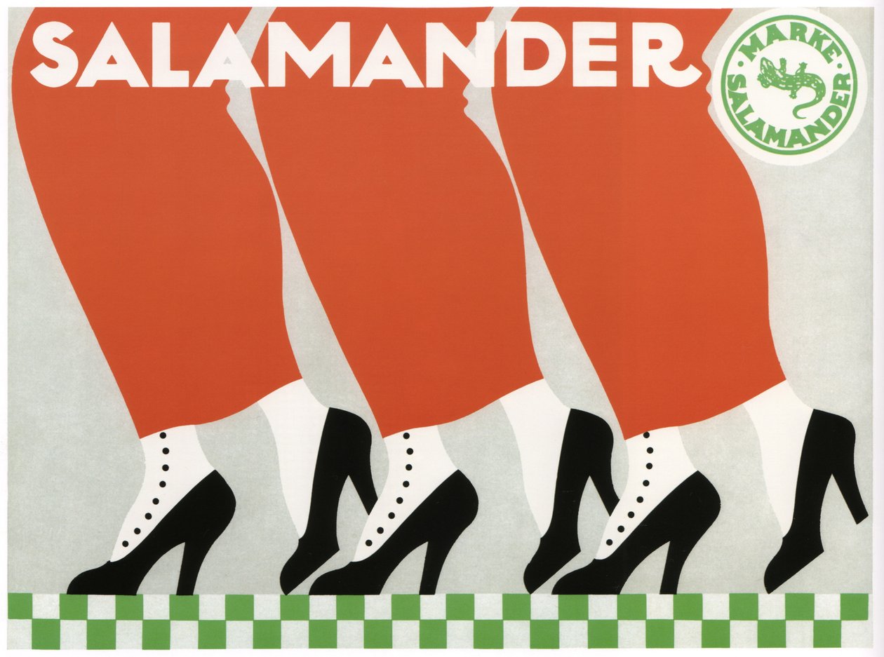 Boty Salamander, 1912 od Deutsch