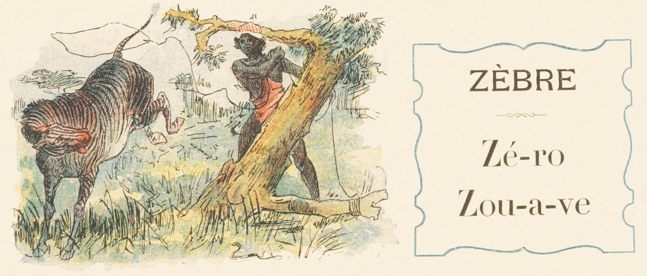 Z: Zebra, nula, zouave od Devambez Devambez