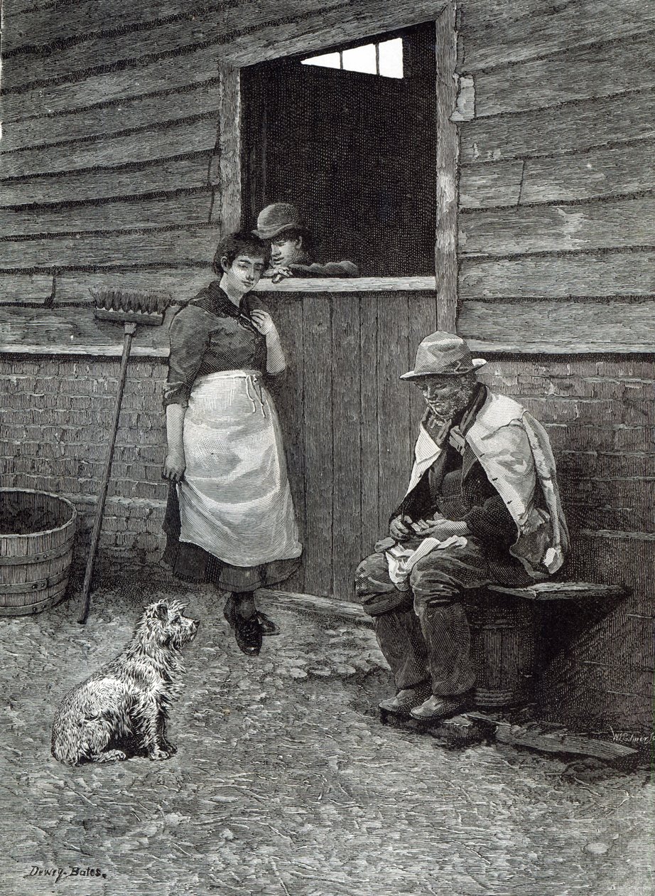 Očekávání, z „Hodiny volného času“, 1888 od Dewey Bates