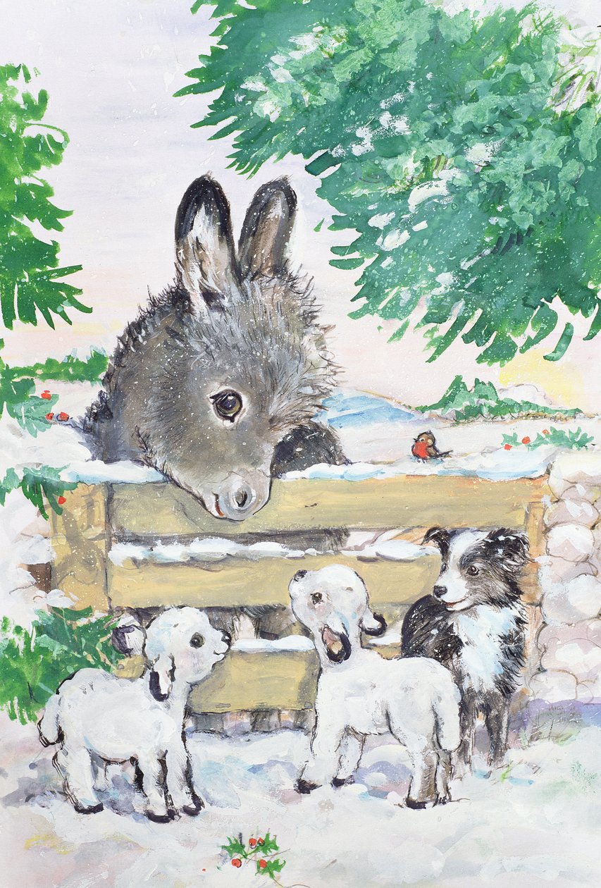 Farmyard Friends, 1996 (wc) od Diane Matthes