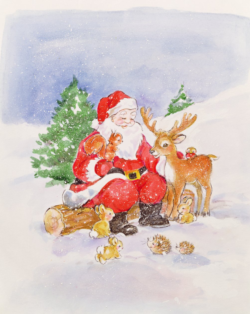 Santa a přátelé od Diane Matthes