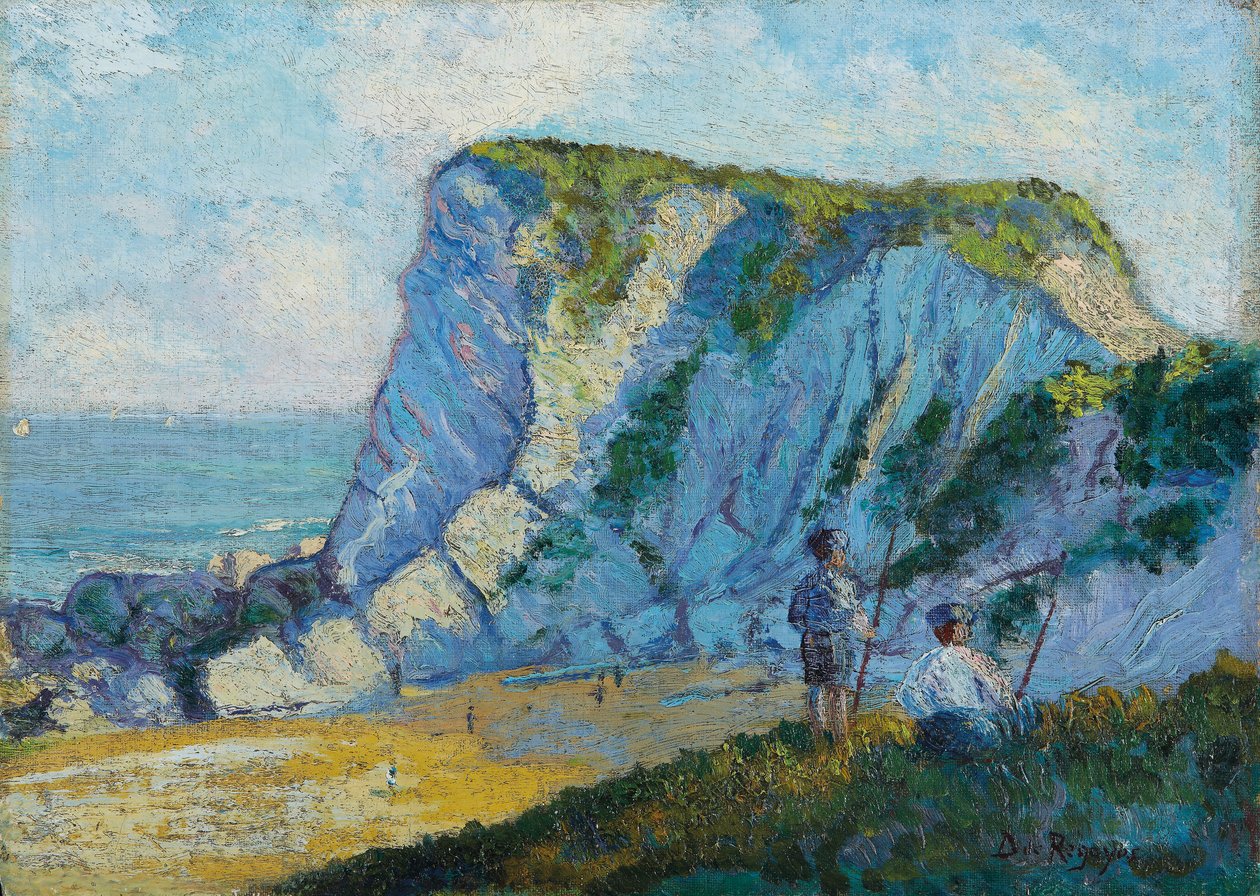 Cape of Higuer, 1883-84 od Diario or Dario de Regoyos y Valdes