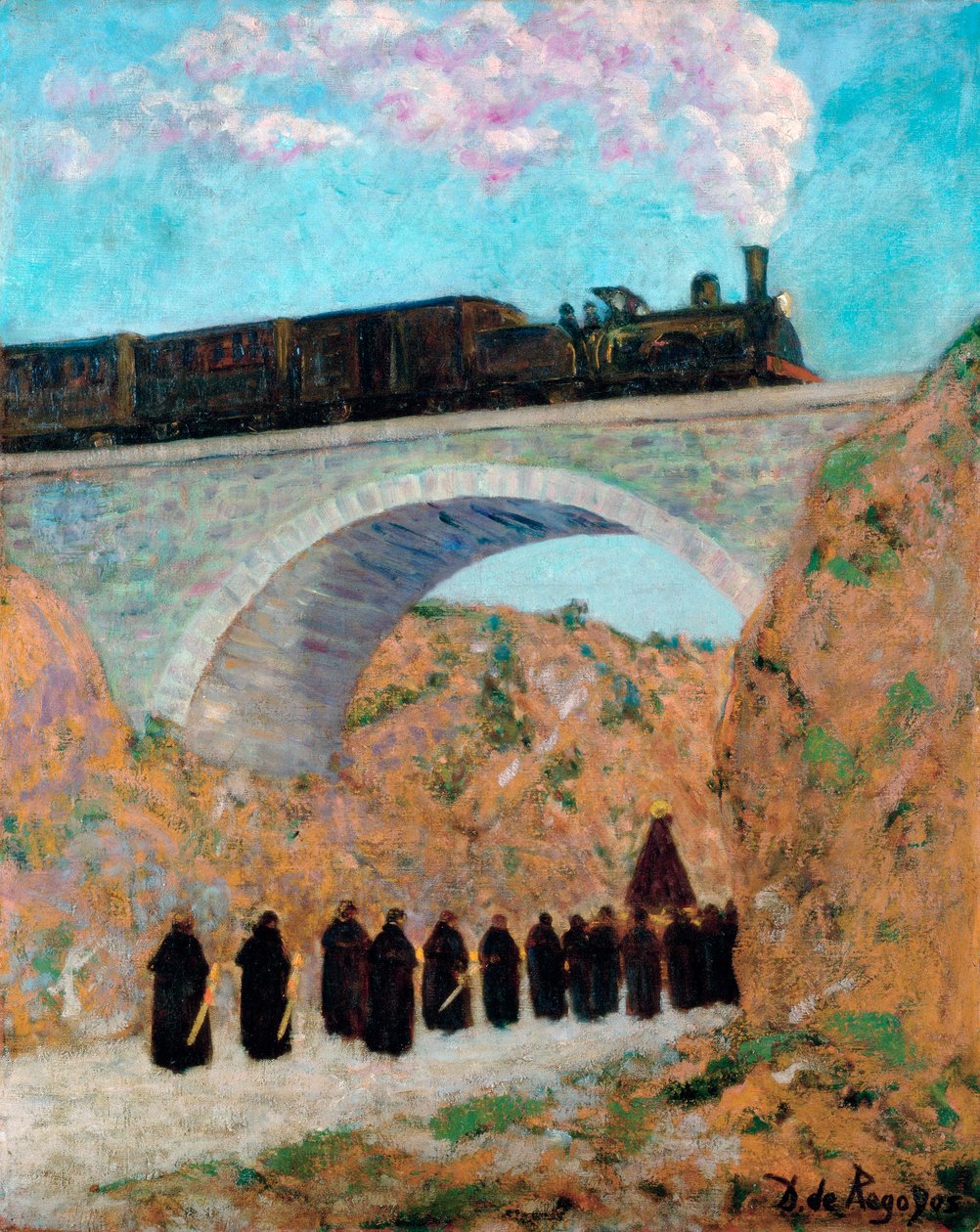 Velký pátek v Kastilii, 1904 od Diario or Dario de Regoyos y Valdes