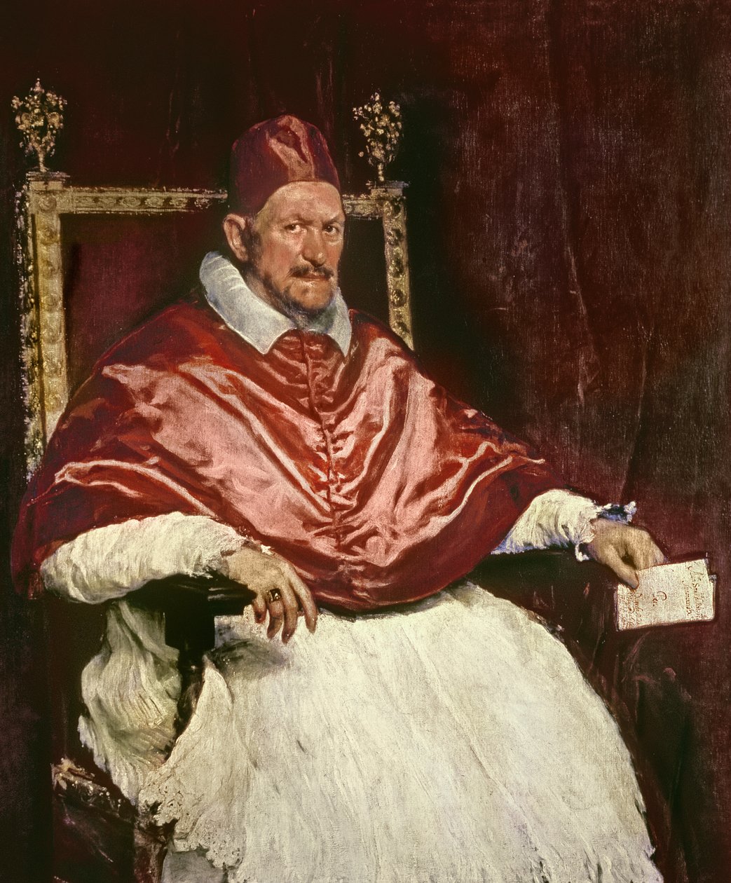 Portrét papeže Inocence X. (1574-1655), 1650 od Diego Velázquez