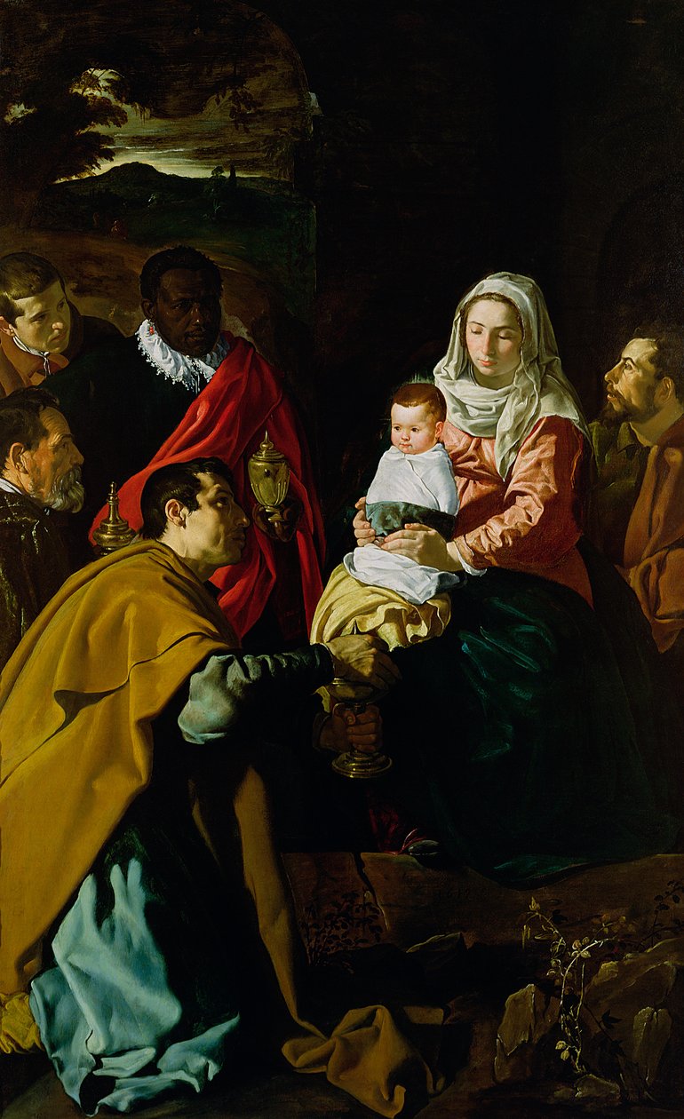 Klanění králů, 1619 od Diego Velázquez
