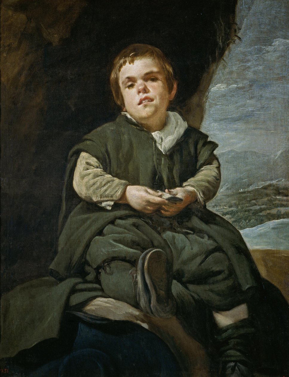 Francisco Lezcano, dítě z Vallecasu od Diego Velázquez