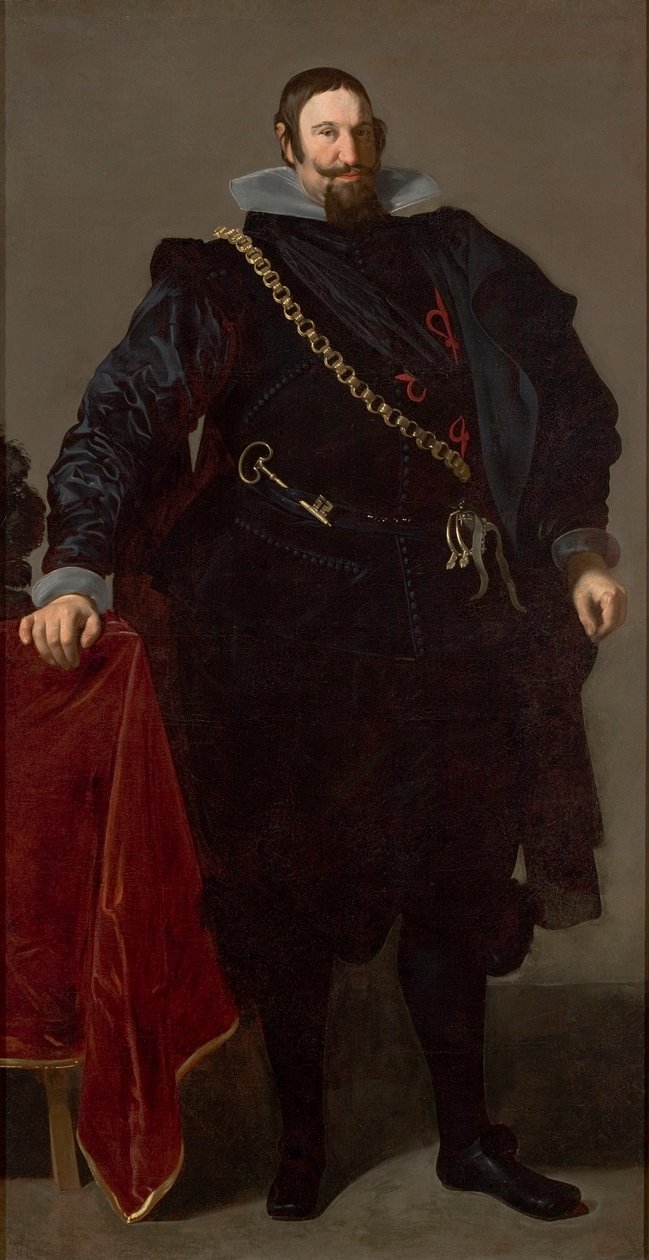 Portrét hraběte-vévody z Olivares od Diego Velázquez