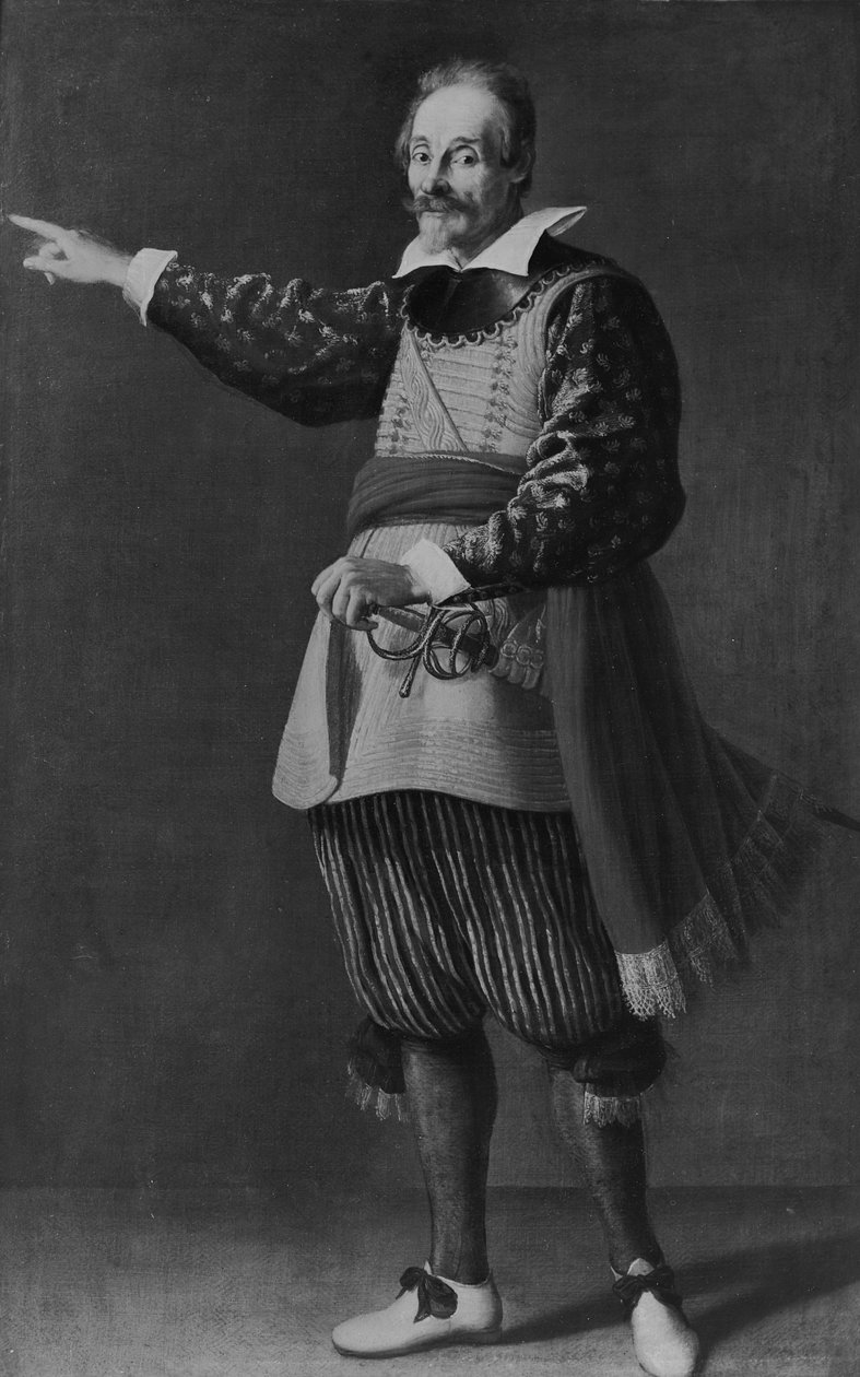 Portrét markýze Ambrogia Spinoly (1569-1630) (viz také 168359) od Diego Velázquez