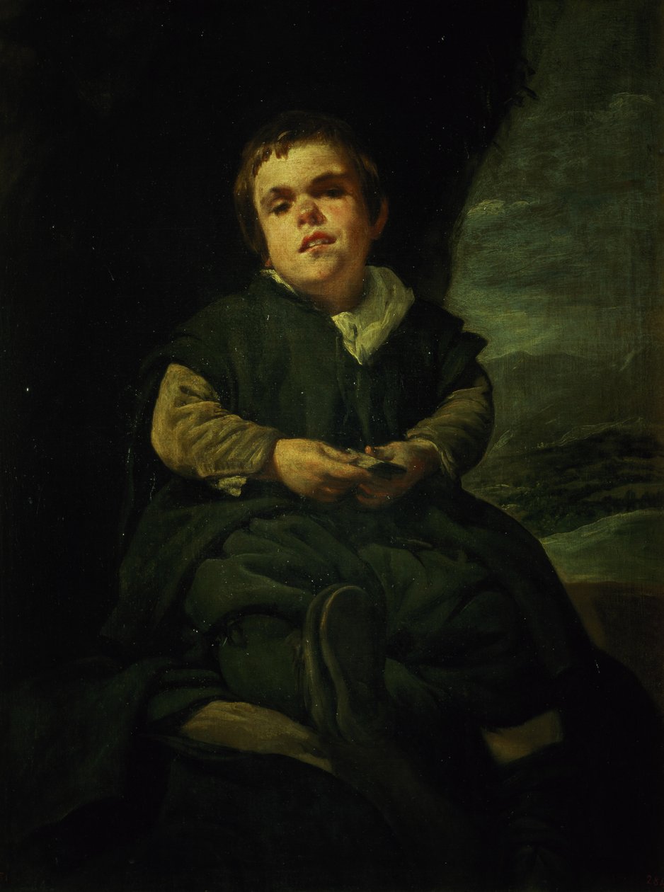 Dvorní trpaslík, Don Franciso Lezcano zvaný "El Nino de Vallecas", 1637 od Diego Velázquez