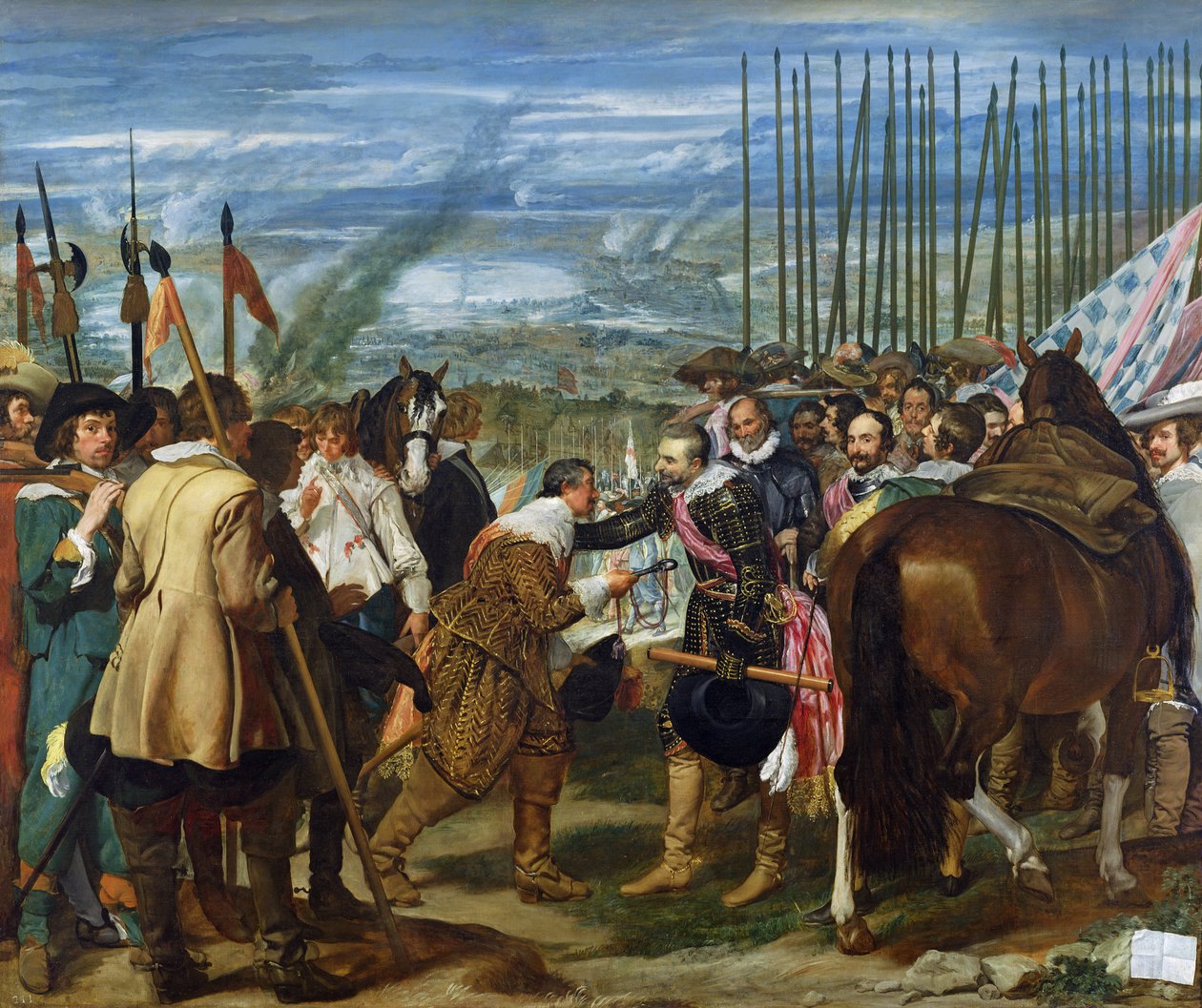 Kapitulace Bredy, 1625, kolem 1635 (viz také 68345) od Diego Velázquez