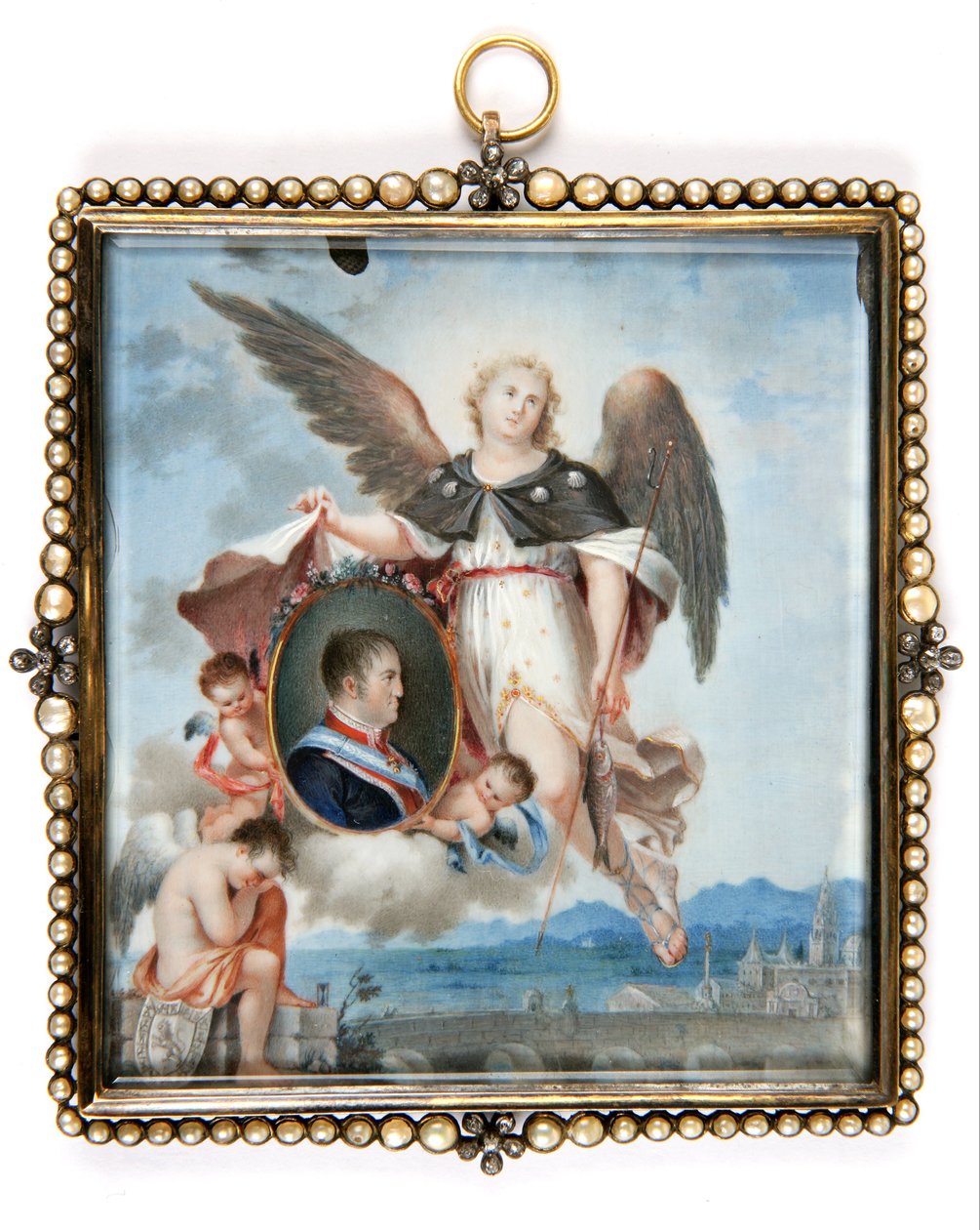 Alegorie Fernanda VII od Diego José Monroy y Aguilera