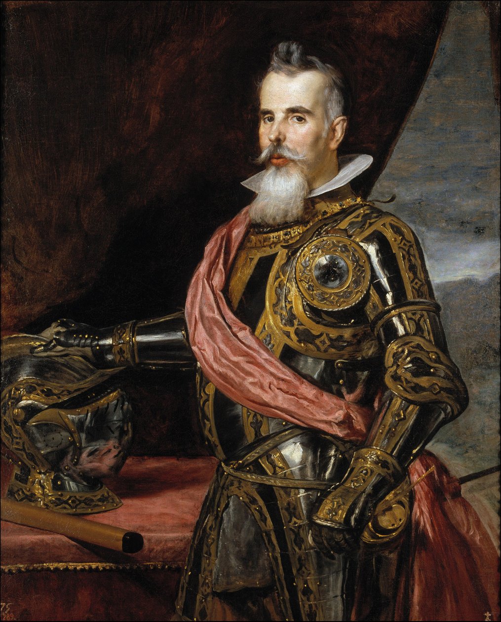Juan Francisco de Pimentel, hrabě z Benavente, kolem roku 1648 (olej na plátně) od Diego Rodriguez de Silva y (attr. to) Velazquez