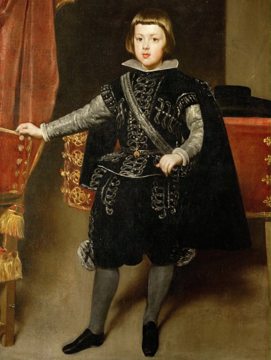 Baroko: Portrét malého Balthasara Charlese (1629-1646) par Velazquez, Diego (1599-1660), c. 1640. Olej na plátně od Diego Velázquez
