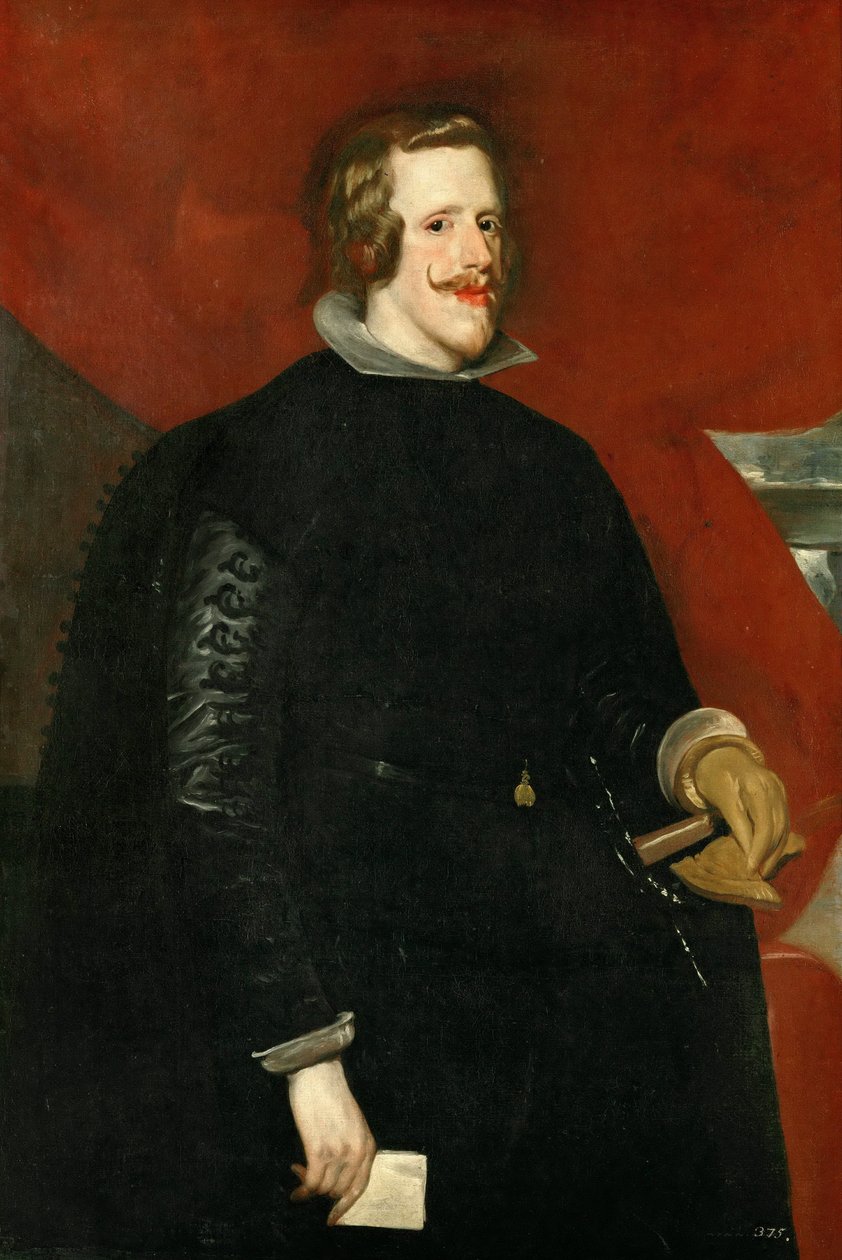 Baroko: Portrét Filipa IV. Španělského par Velazquez, Diego (1599-1660) od Diego Velázquez