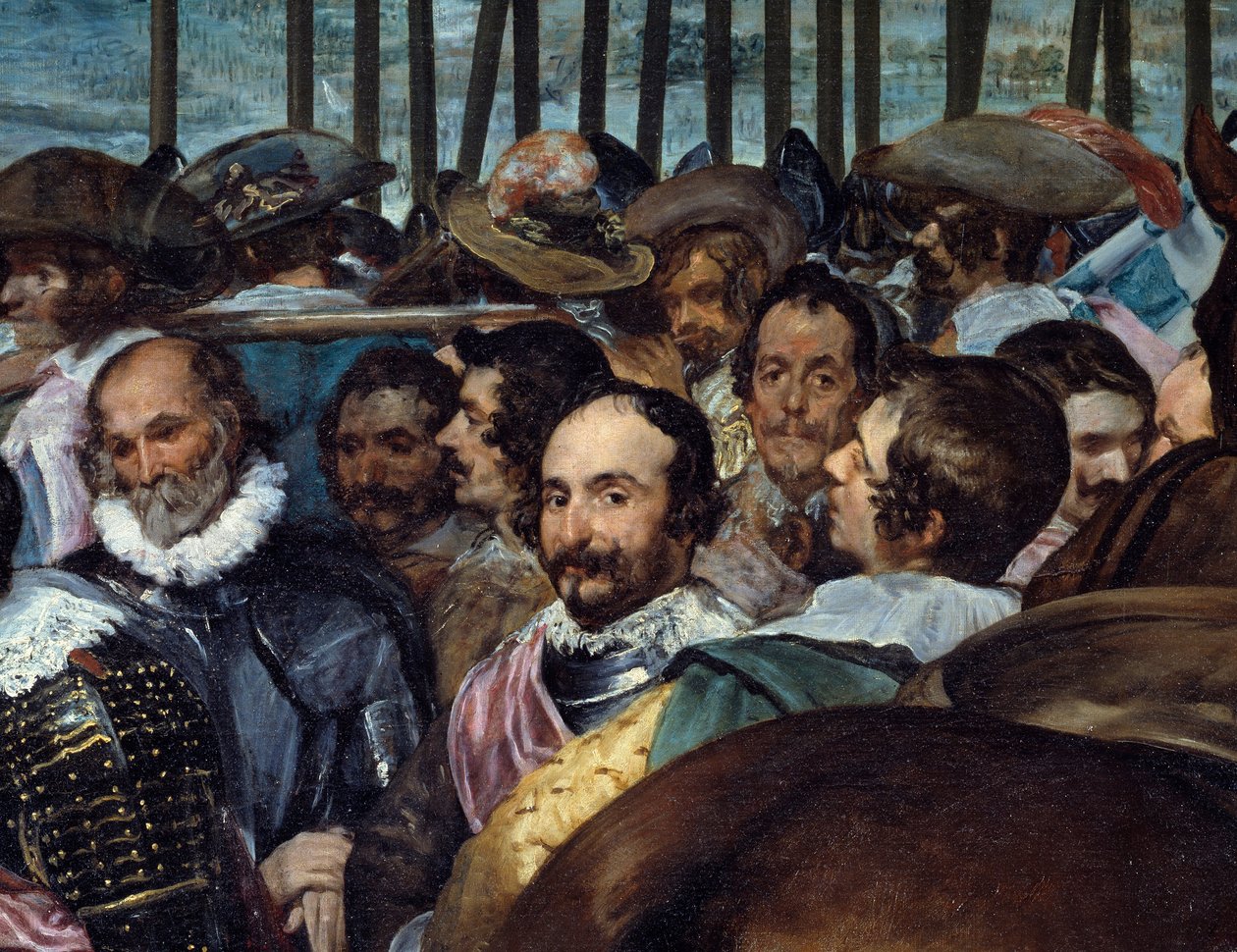 Breda se vzdává. Na konci obléhání Bredy od Diego Velázquez