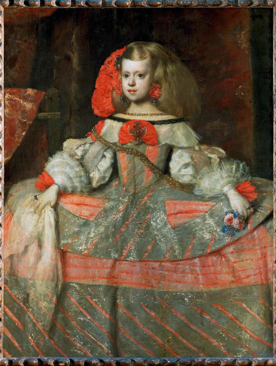 Infantka Margarita Teresa (malba na plátně) od Diego Rodriguez de Silva y Velazquez