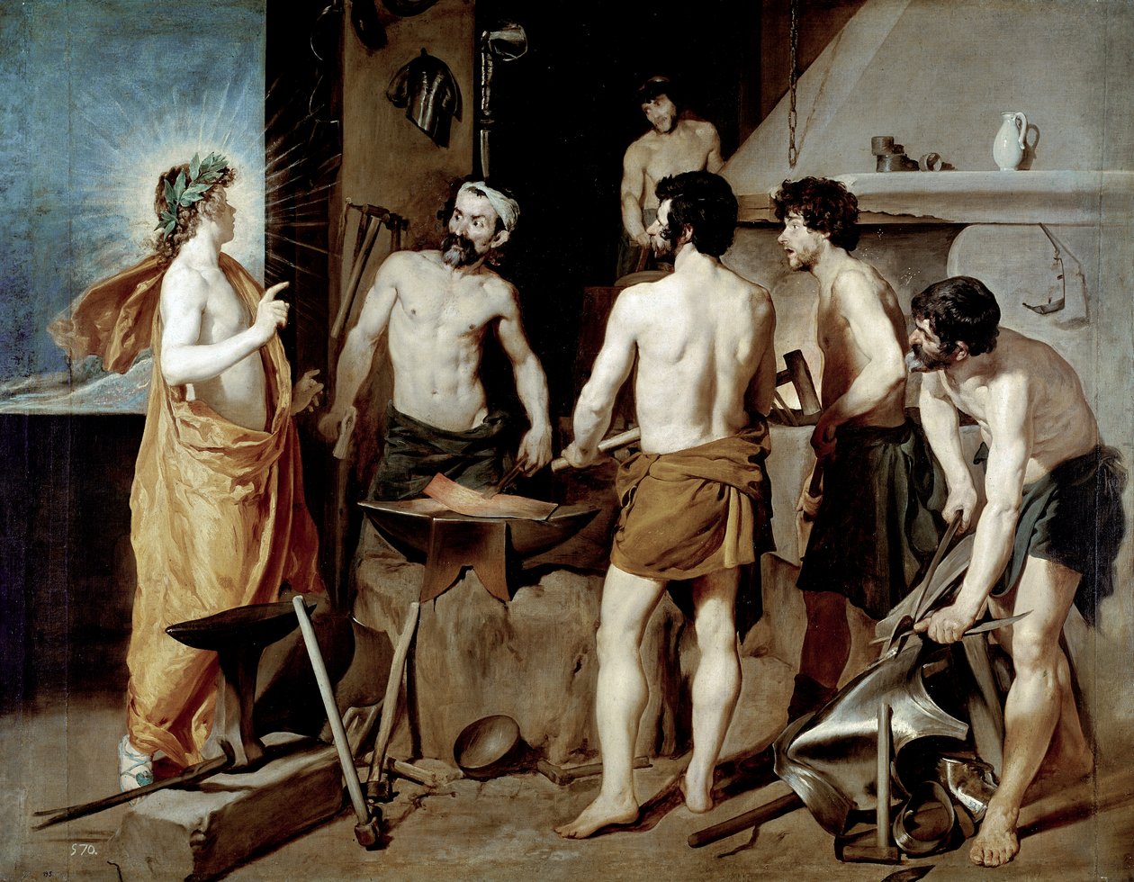 Roa of Vulcano od Diego Rodriguez de Silva y Velazquez