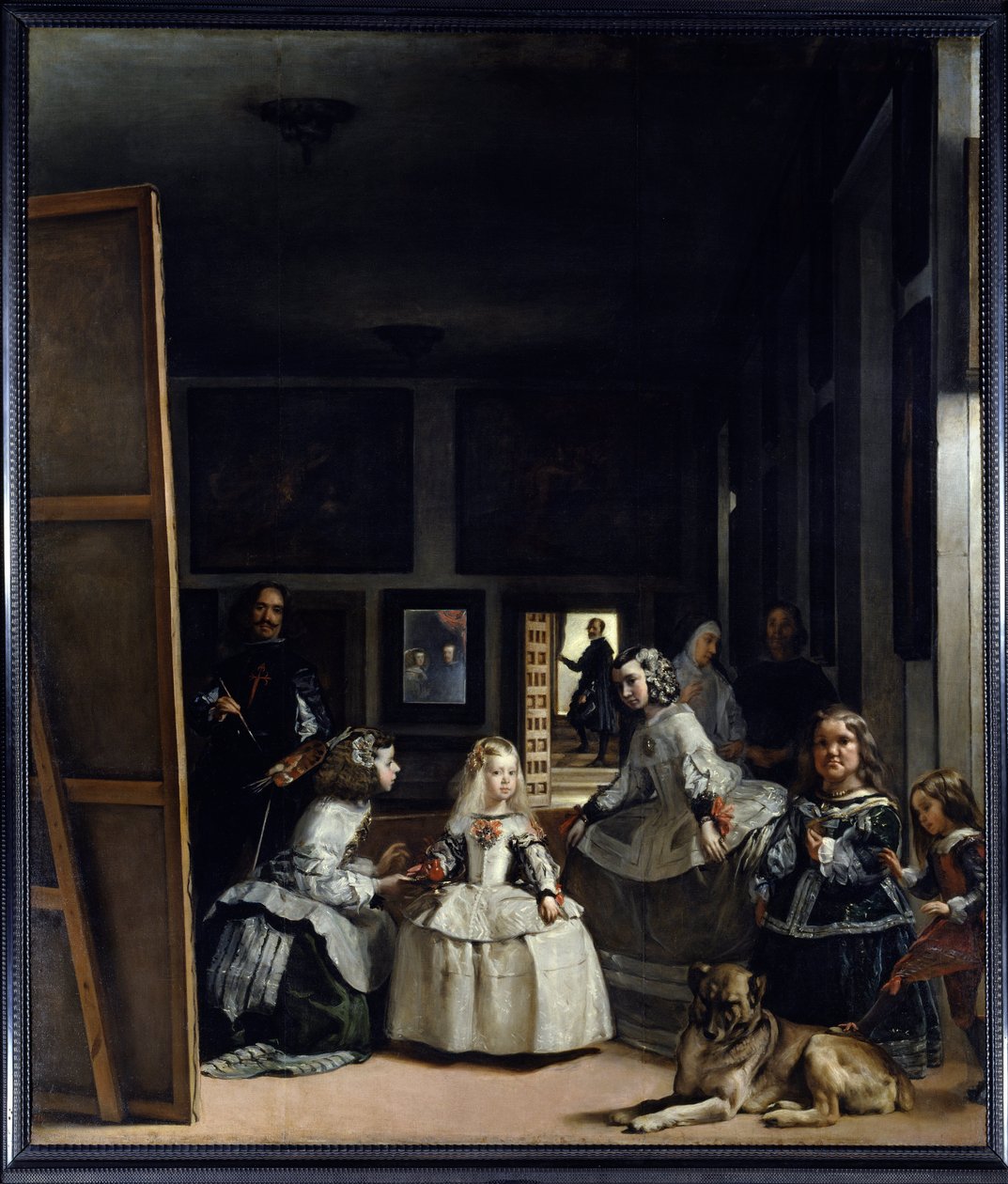 Las Meninas nebo Rodina Filipa IV od Diego Rodriguez de Silva y Velazquez
