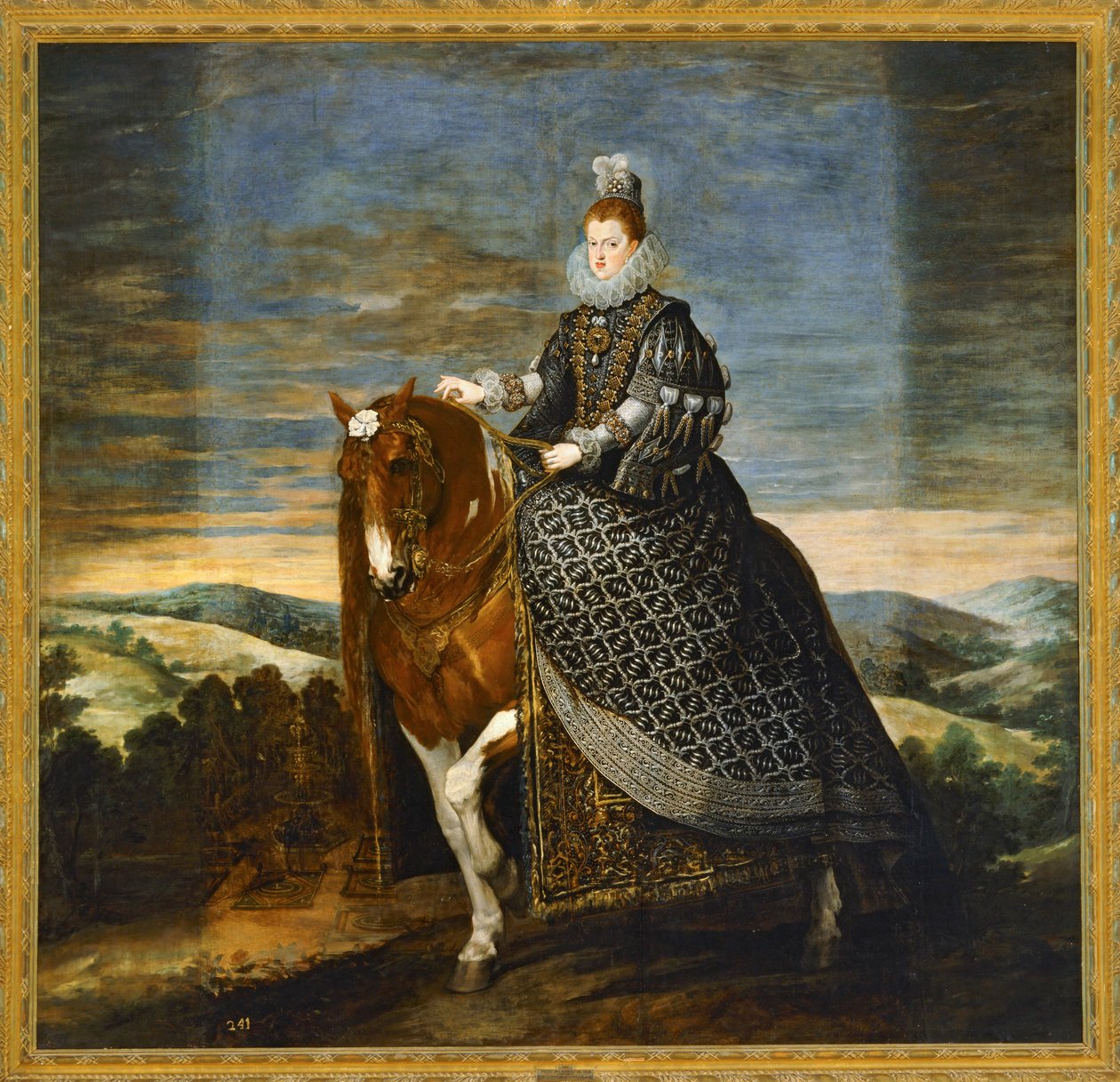 Markéta Rakouská od Diego Rodriguez de Silva y Velazquez