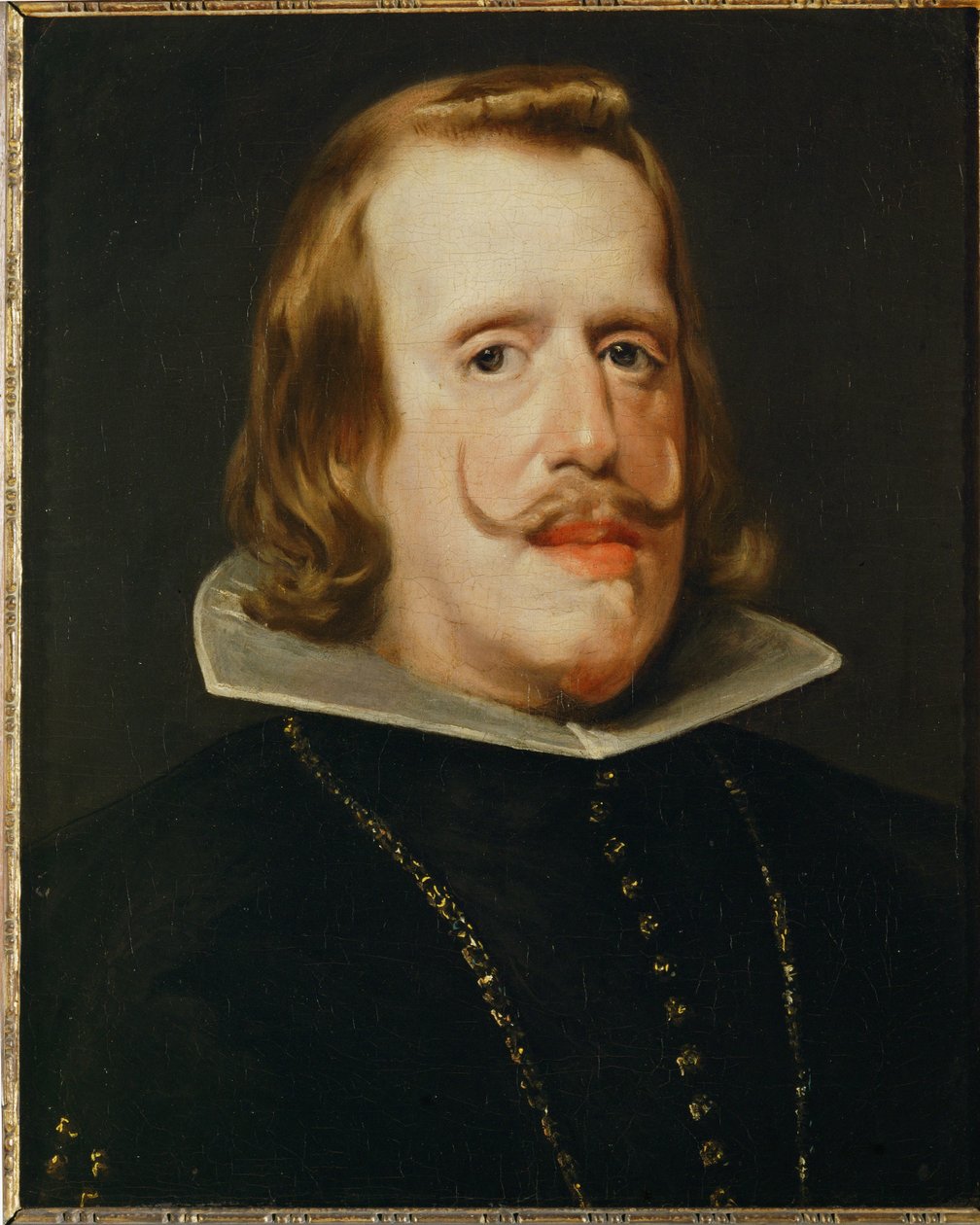 Filip IV., španělský král, syn krále Filipa III. a arcivévodkyně Marie Anny, dcery císaře Ferdinanda III. ... od Diego Rodriguez de Silva y Velazquez