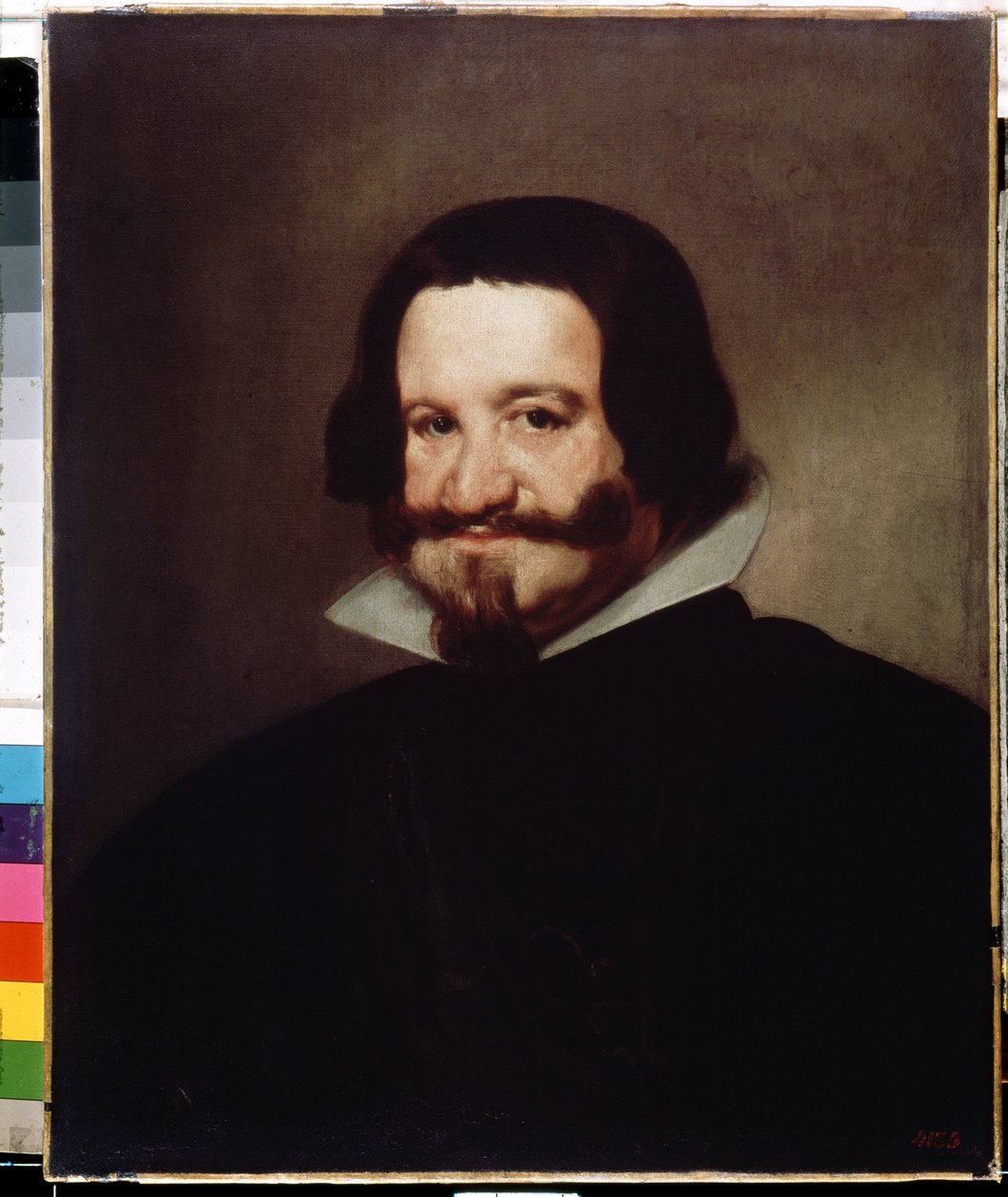 Portrét hraběte vévody z Olivares. Gaspar de Guzman y Pimentel, hrabě z Olivares a vévoda ze Sanlucar la Mayor (1587-1645), španělský ministr a královský oblíbenec. Obraz Diega Velazqueze (1599-1660). Olej na plátně, 6 od Diego Velázquez