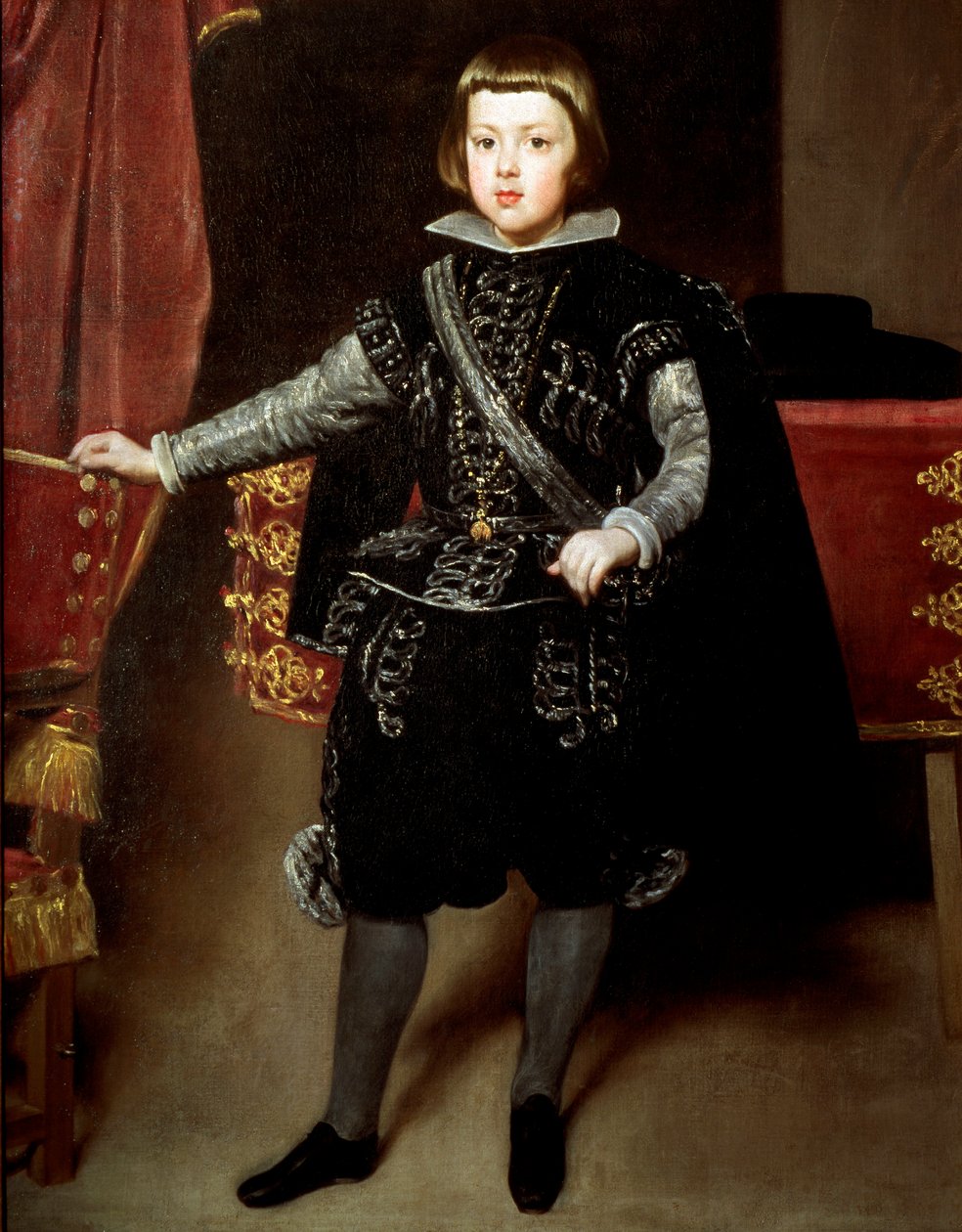 Portrét Baltasara Carlose Španělska (olej na plátně od Diego Velázquez