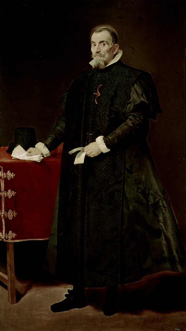 Portrét Dona Diega de Corral Arellano, kolem roku 1631 (olej na plátně) od Diego Rodriguez de Silva y Velazquez