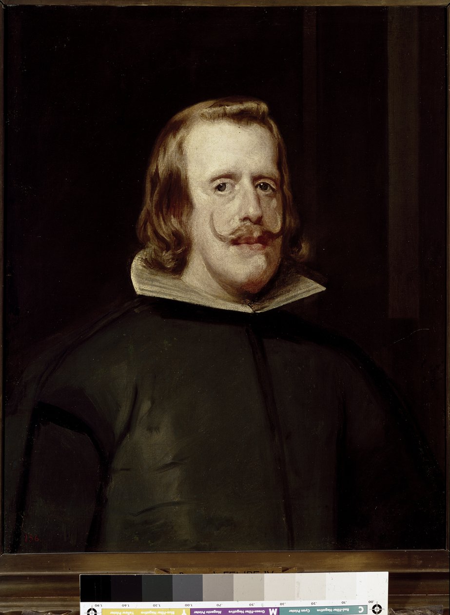 Espanjalaisen Filippo IV:n muotokuva od Diego Rodriguez de Silva y Velazquez