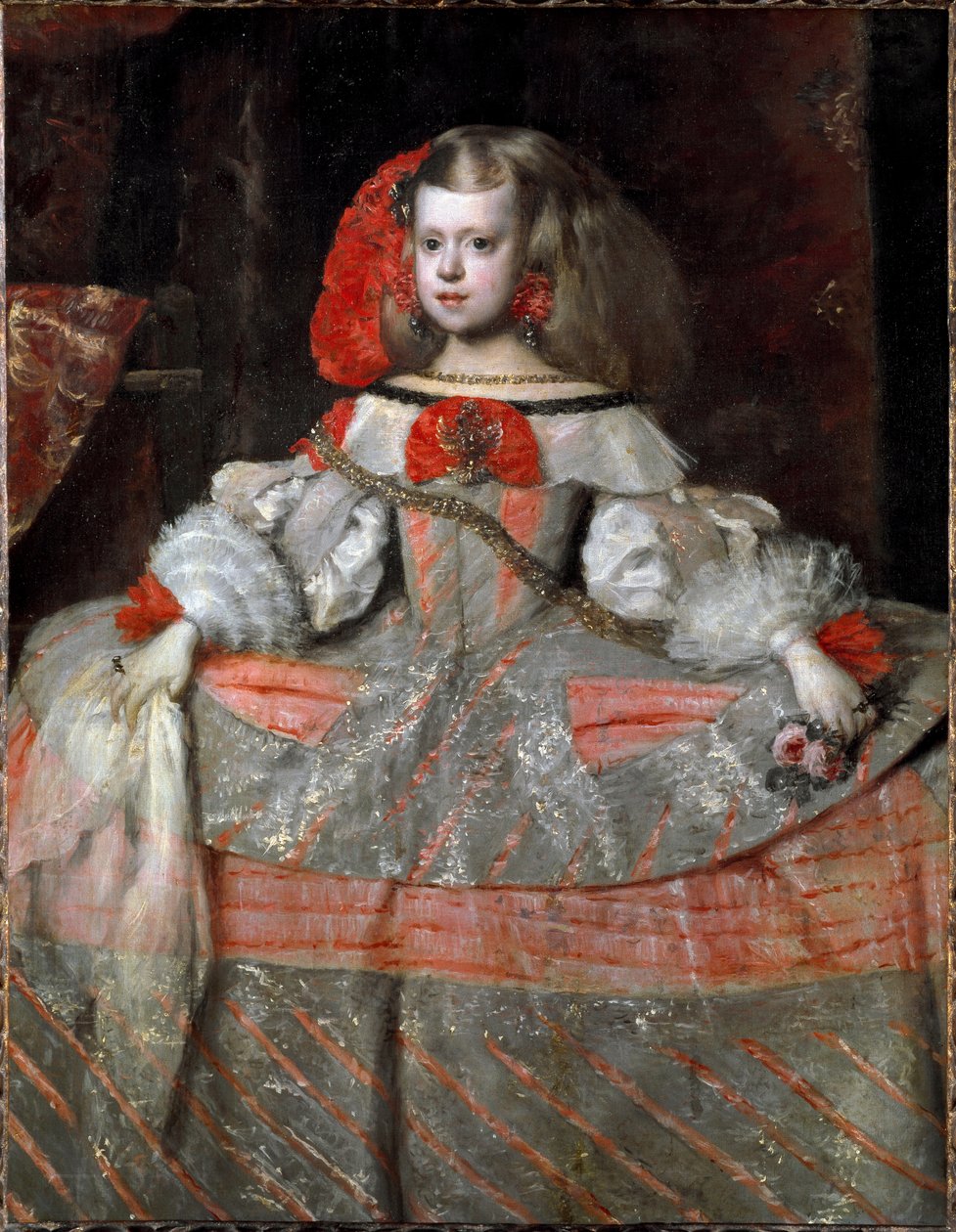 Portrét Infanta Margarita Teresa z Rakouska od Diego Velázquez