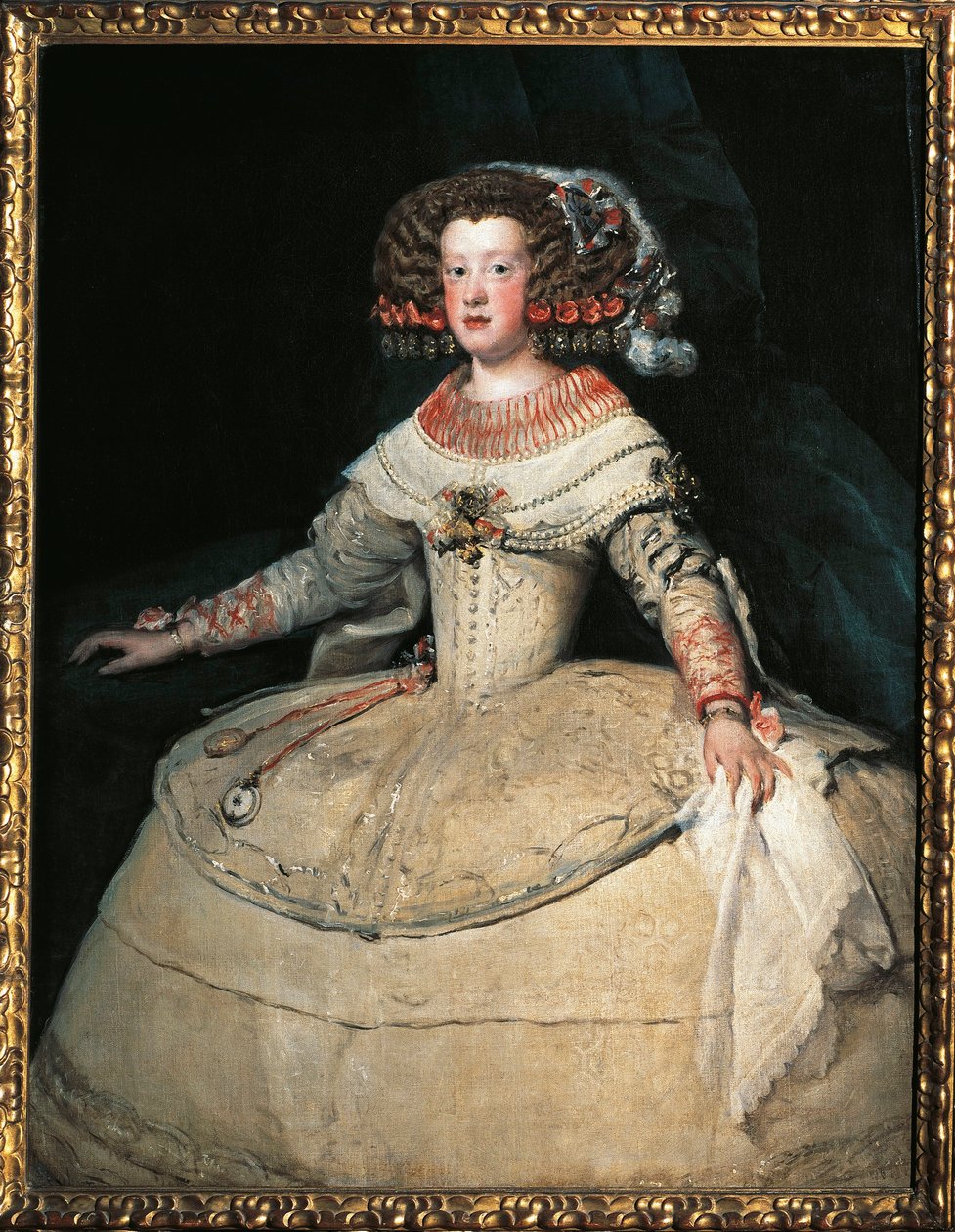 Portrét Infanta Marie Terezie Španělské od Diego Velázquez
