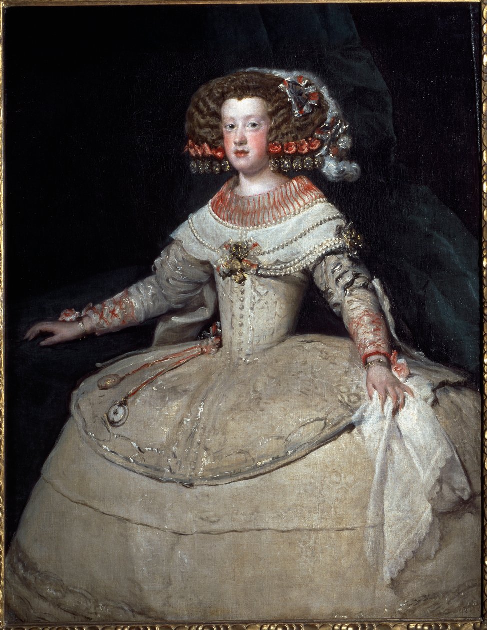Portrét nemluvné Marie Terezie Španělské od Diego Velázquez