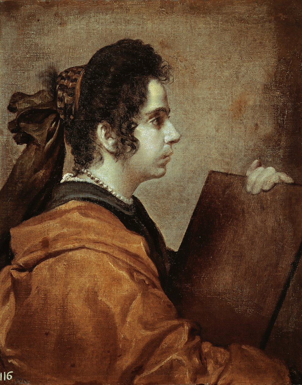 Sibilla (Juana Pacheco), kolem 1632 (olej na plátně) od Diego Rodriguez de Silva y Velazquez
