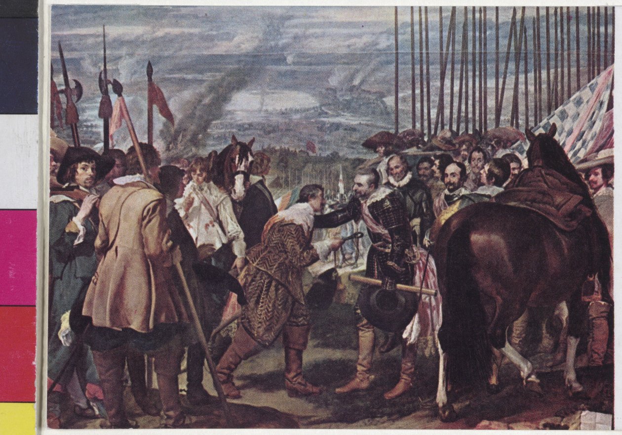 Kapitulace Bredy 1625 Diego Velazquez od Diego Rodriguez de Silva y Velazquez