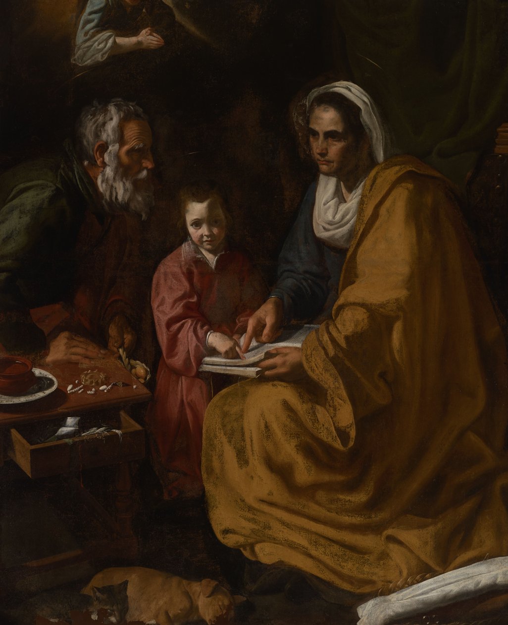 Výchova Panny Marie od Diego Velázquez